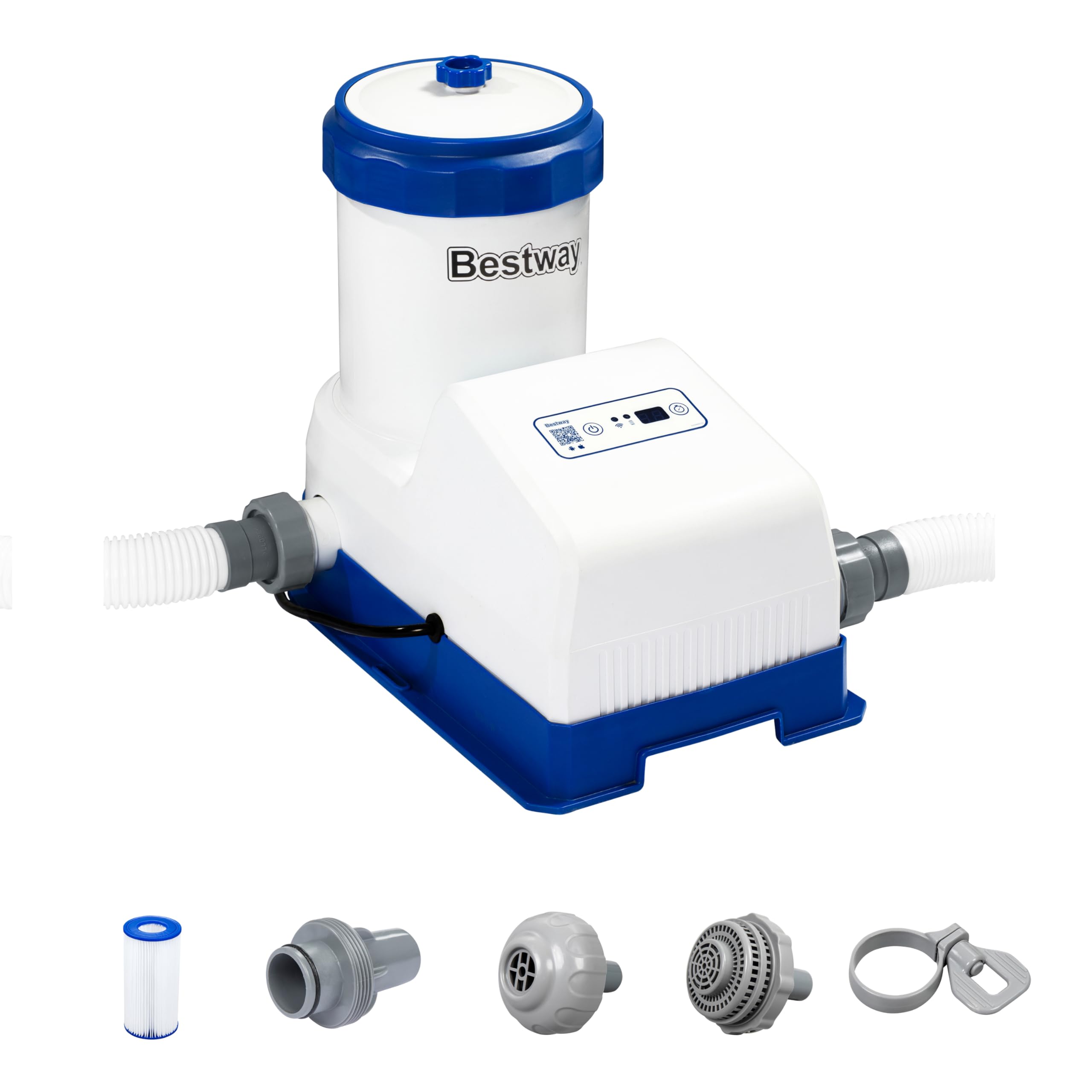 Bestway 58680-6 Pompa filtro a cartuccia da 7.570 l/h con WiFi