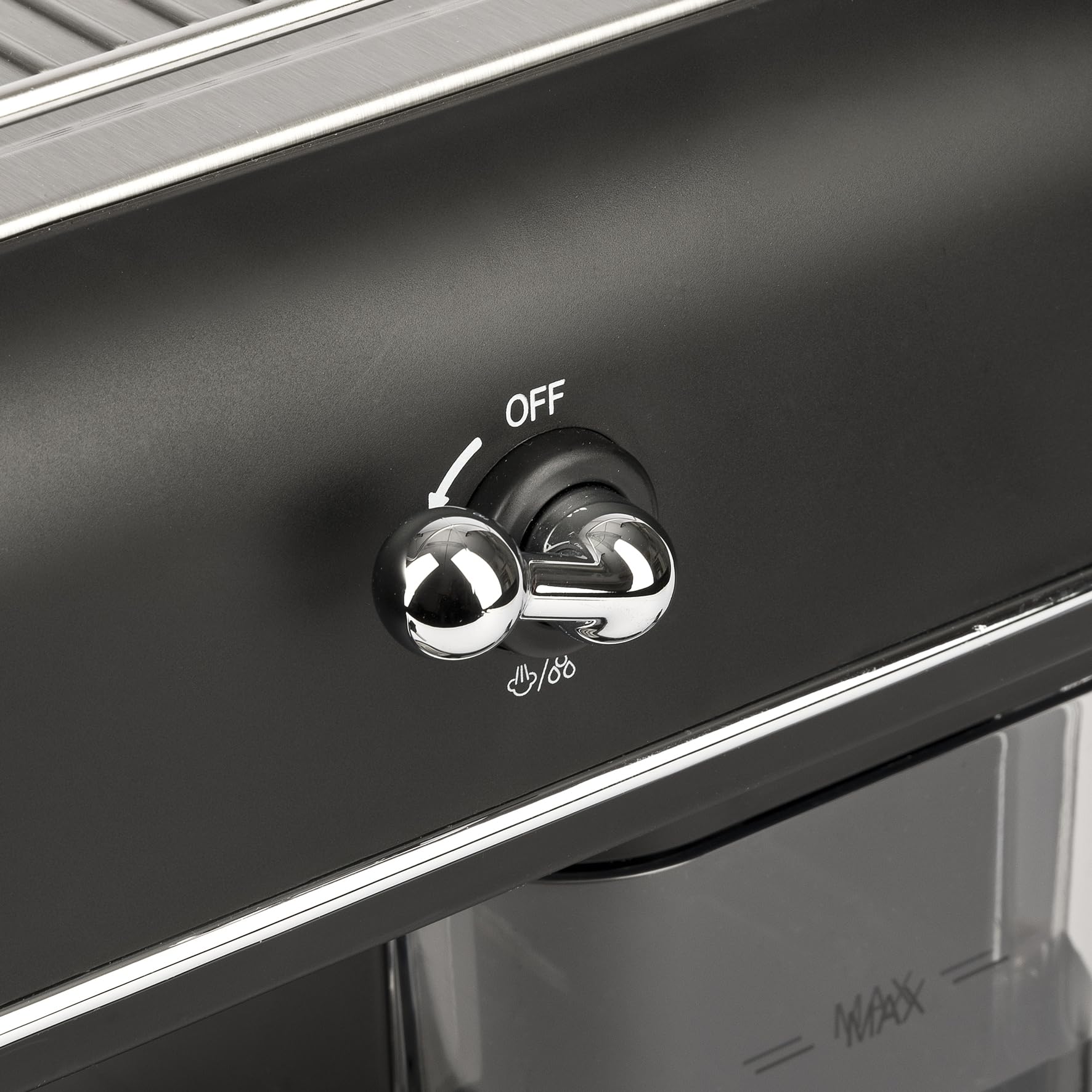 G3 Ferrari G10188 Alchimia Macchina da Caffè Espresso, 15 Bar, Compatibile con Cialde e Caffè in Polvere, Cappuccinatore, 3 Filtri INOX, Serbatoio 1.2L, Funzione Standby e Sleep, Scaldatazze