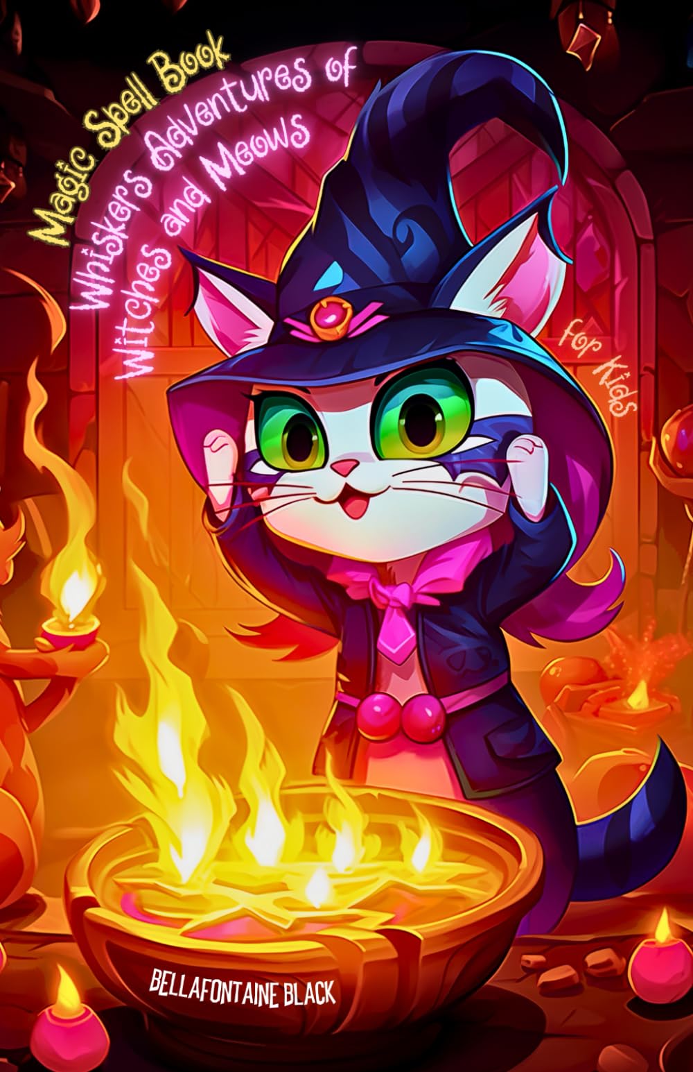Magic Spell Book for Kids: Whiskers Adventures of Witches and Meows | Enchanting Witchcraft Tales & Children Spellcraft Activities - Embark on ... of Nutty Cats for Boys and Little Girls