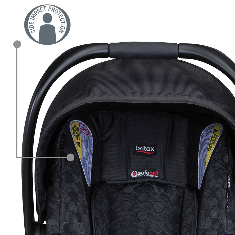 Amazon.com : Britax B-Safe 35 Infant Car Seat, Steel : Baby