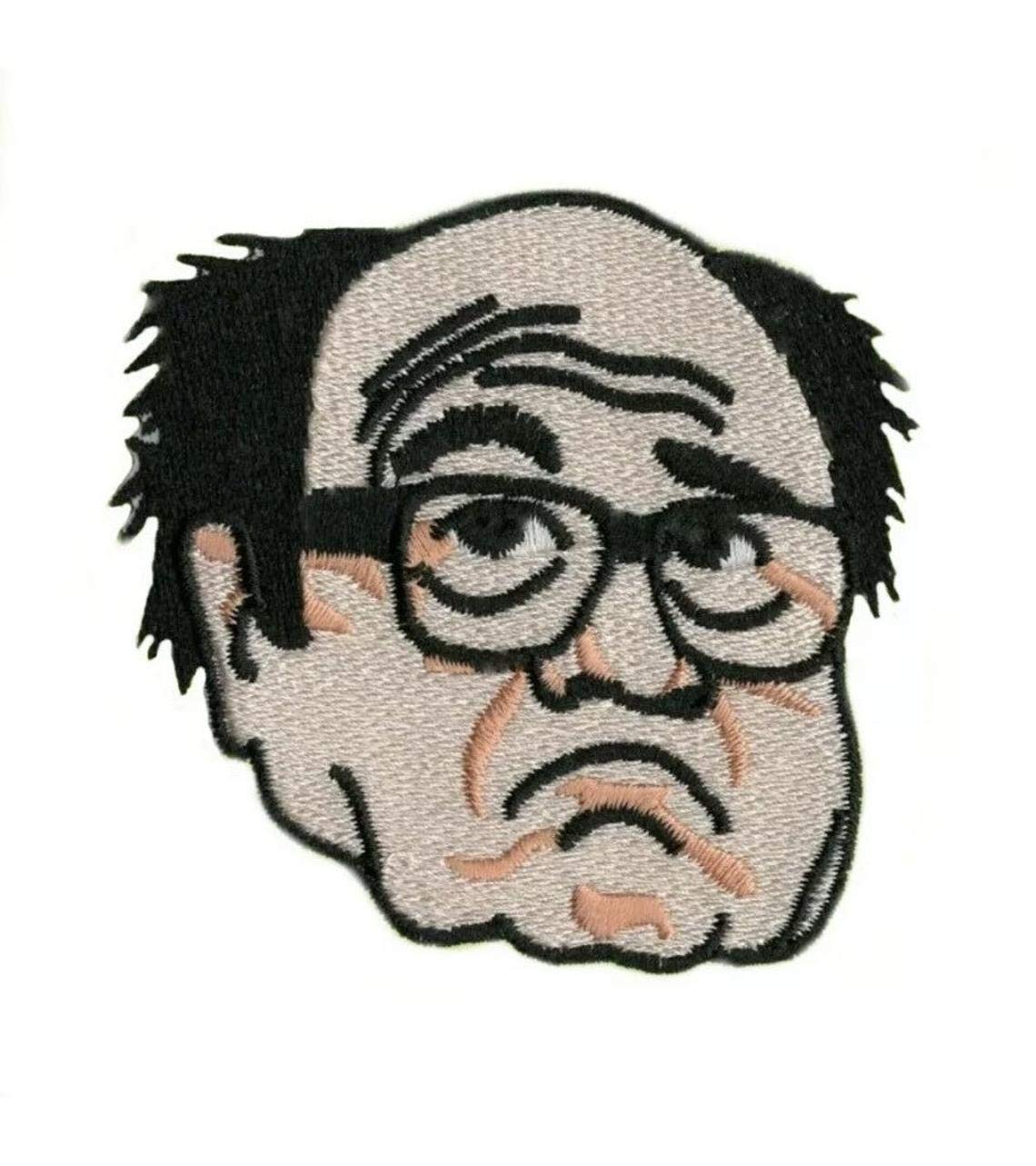 Danny Devito Patch (3 Inch) Embroidered Iron/Sew on Badge Always Sunny in Philadelphia Frank Reynolds