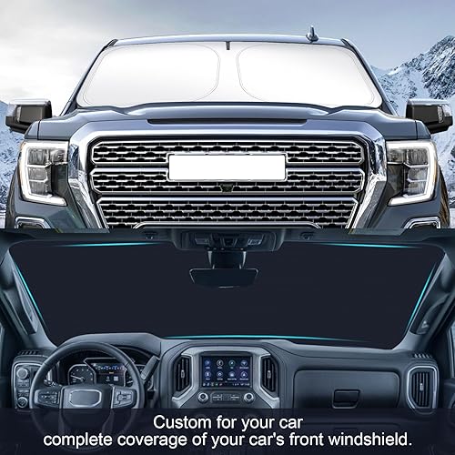 Miniatura 10 de Parasol para parabrisas de automóvil compatible con Mazda CX-5 CX5 CX5 2017 2018 2019 2020 2021 2022 2023