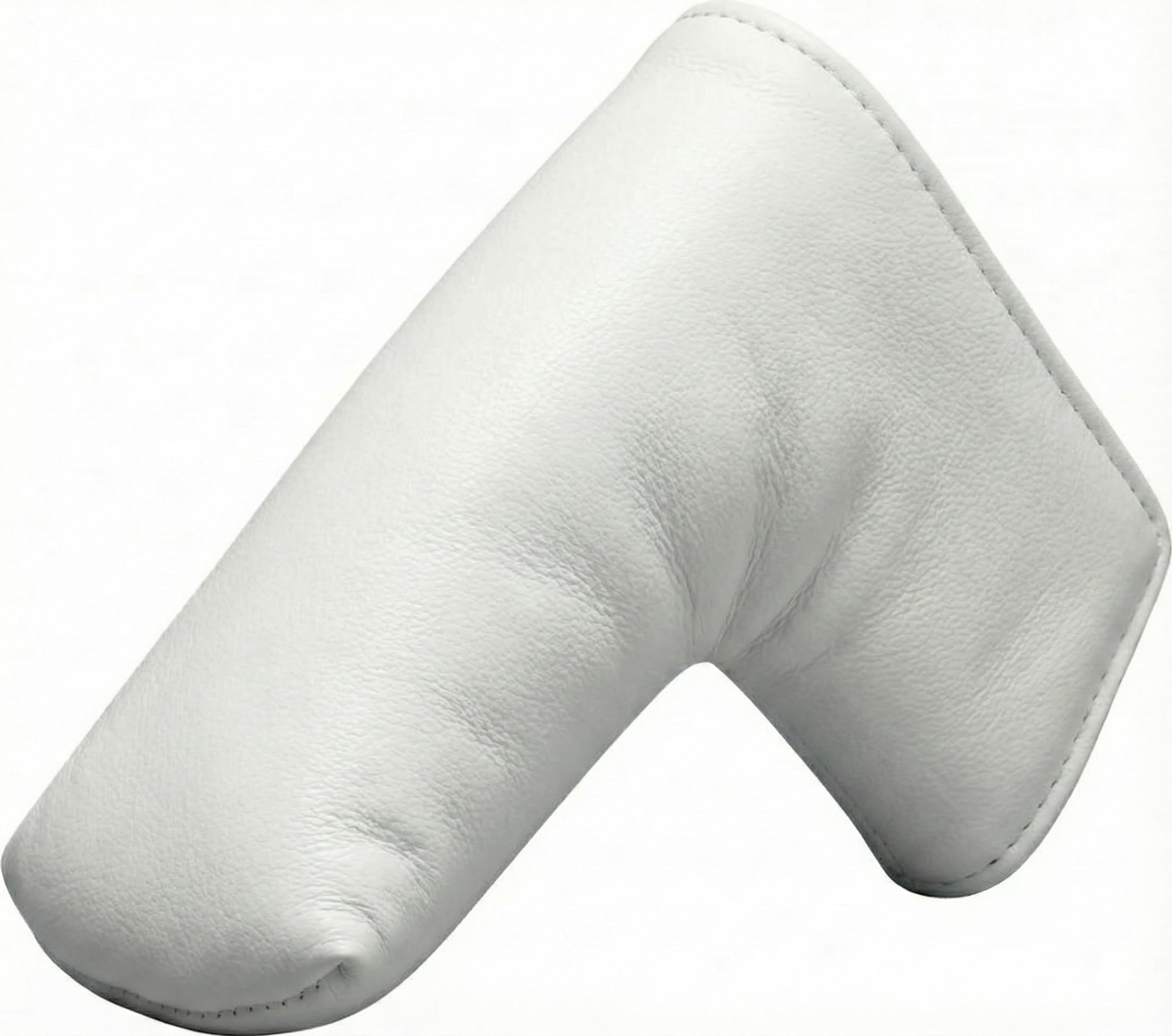 Premium Magnetic Blade Putter Head Cover (Off-White)