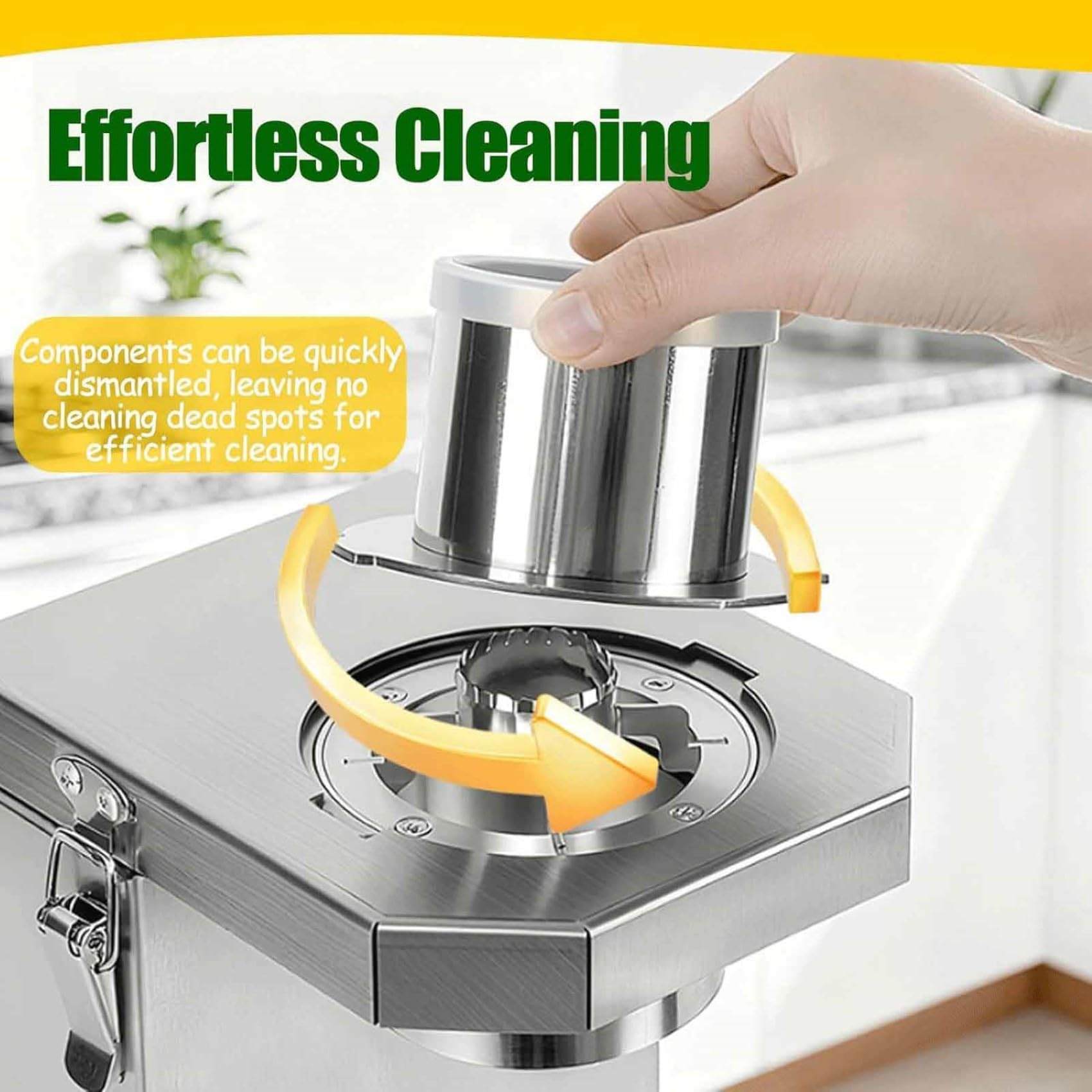 Strumento elettrico per la rimozione di chicchi di mais, in acciaio inox, per spelare mais in modo rapido ed efficiente, strumento essenziale da cucina per una facile preparazione del mais