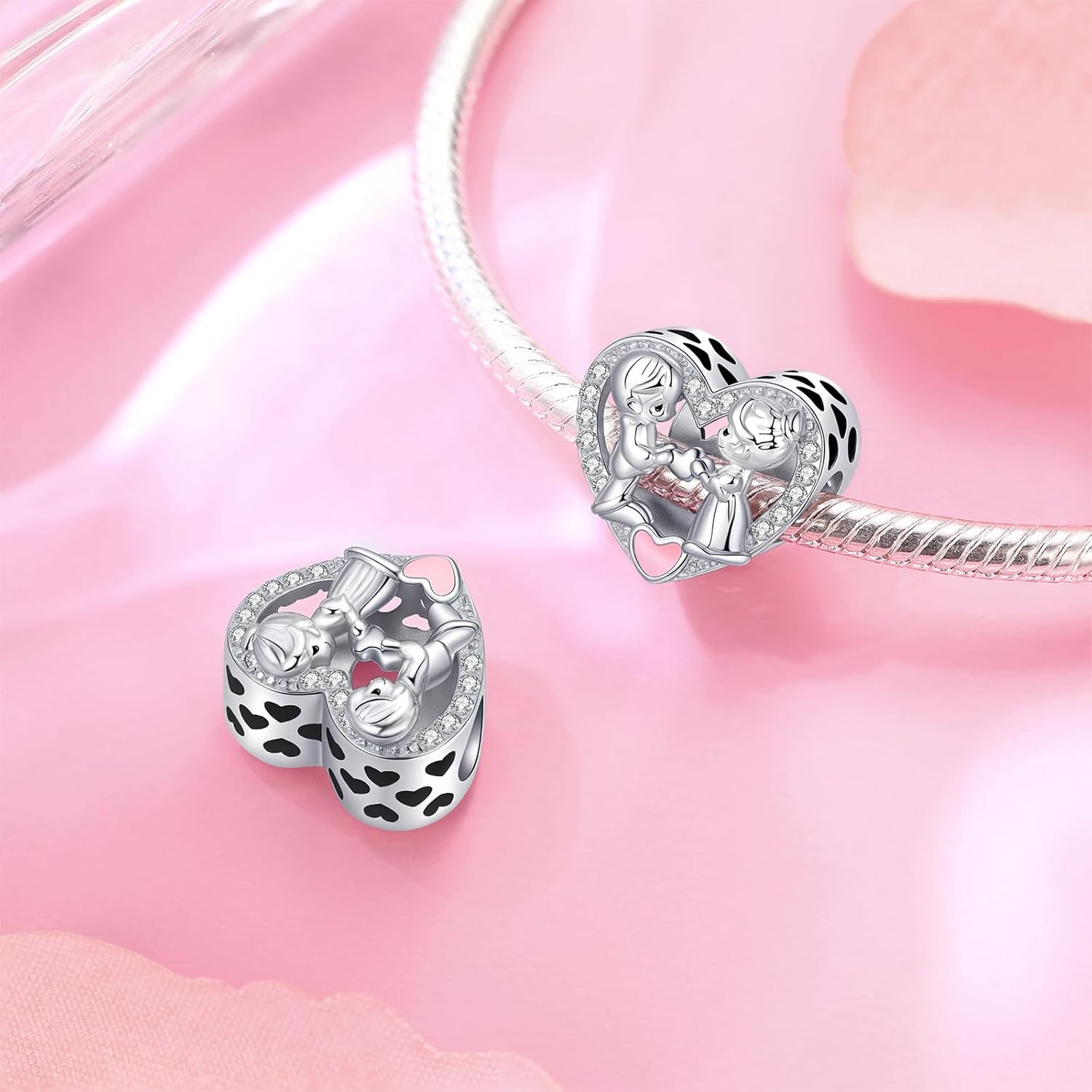 925 Sterling Silver Charm Fits Bracelets and Necklaces Charms for Women Fashion Jewelry for Women, Lover, Mother and Friend - Image 2