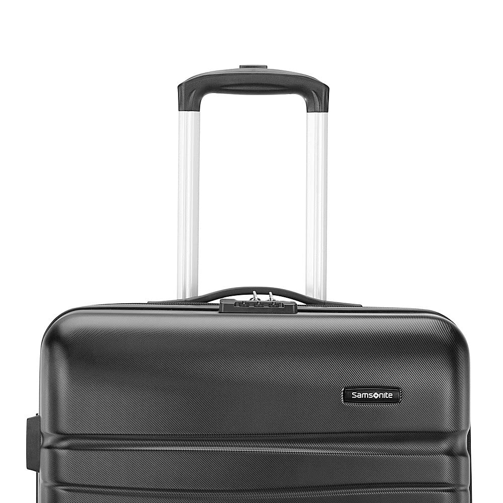 Samsonite 145796-1027 Evolve SE 3 Piece Spinner Luggage Set, Bass  Bundle with Deco Gear 10 Piece Luggage Accessory Kit: Black