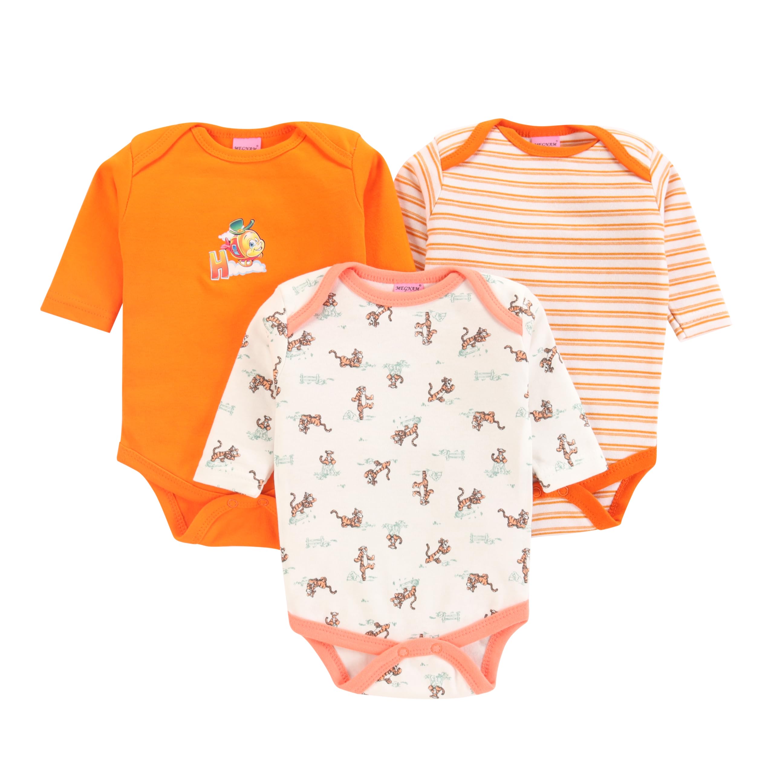 100% Cotton Rompers for New Born Baby Sleepsuits Jumpsuit Night Suits for Baby Boys & Girls |Onesies| Infant Clothes Pack Of 3