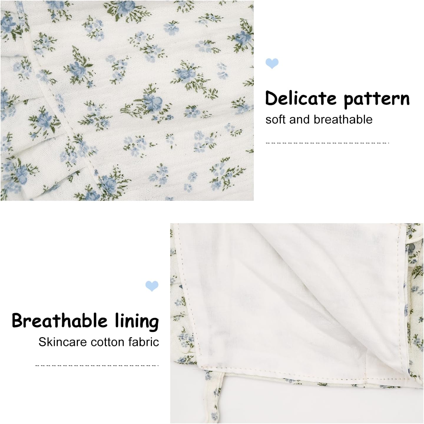 Baby Girls Bonnet Ultra Soft Double Layer Bonnet Cap Adjustable Hats 3-24 Months - Image 3