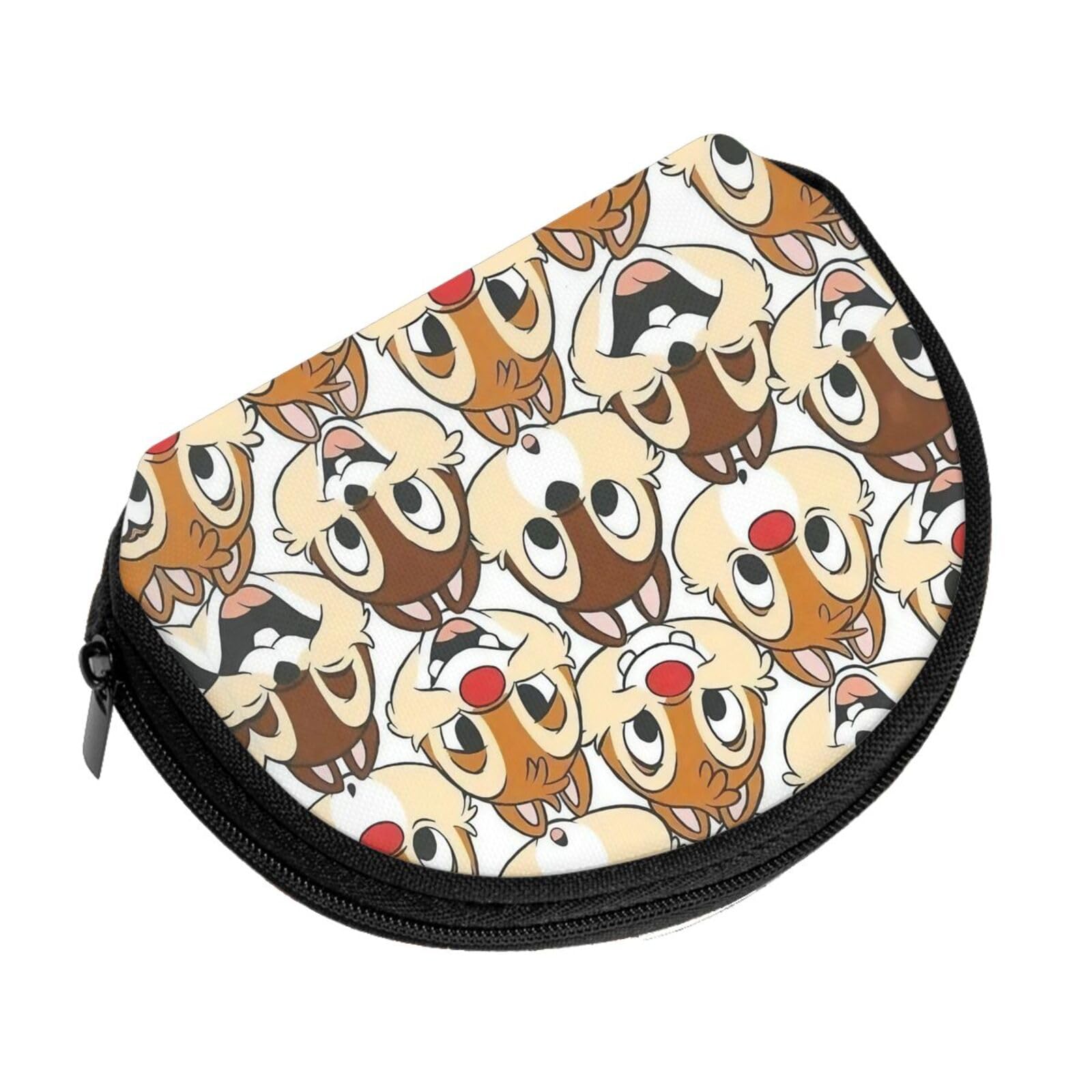 Amazon.co.jp: チップとデール グッズ 小銭入れ コインケース ミニ財布 お札入れ 多機能 軽量 可愛い 半円型 ミニポーチ 小物入れ  ミニ収納バッグ 通勤 通学 プレゼント : ファッション