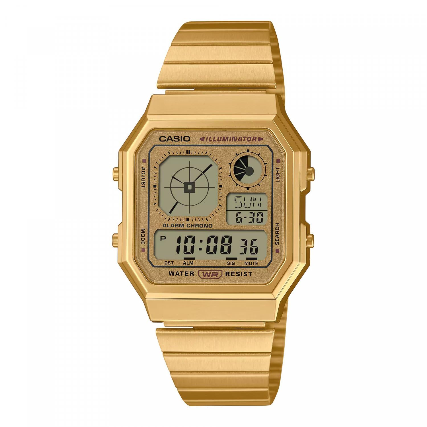 Casio Reloj Collection A130WEG-​9AEF Resina Acero