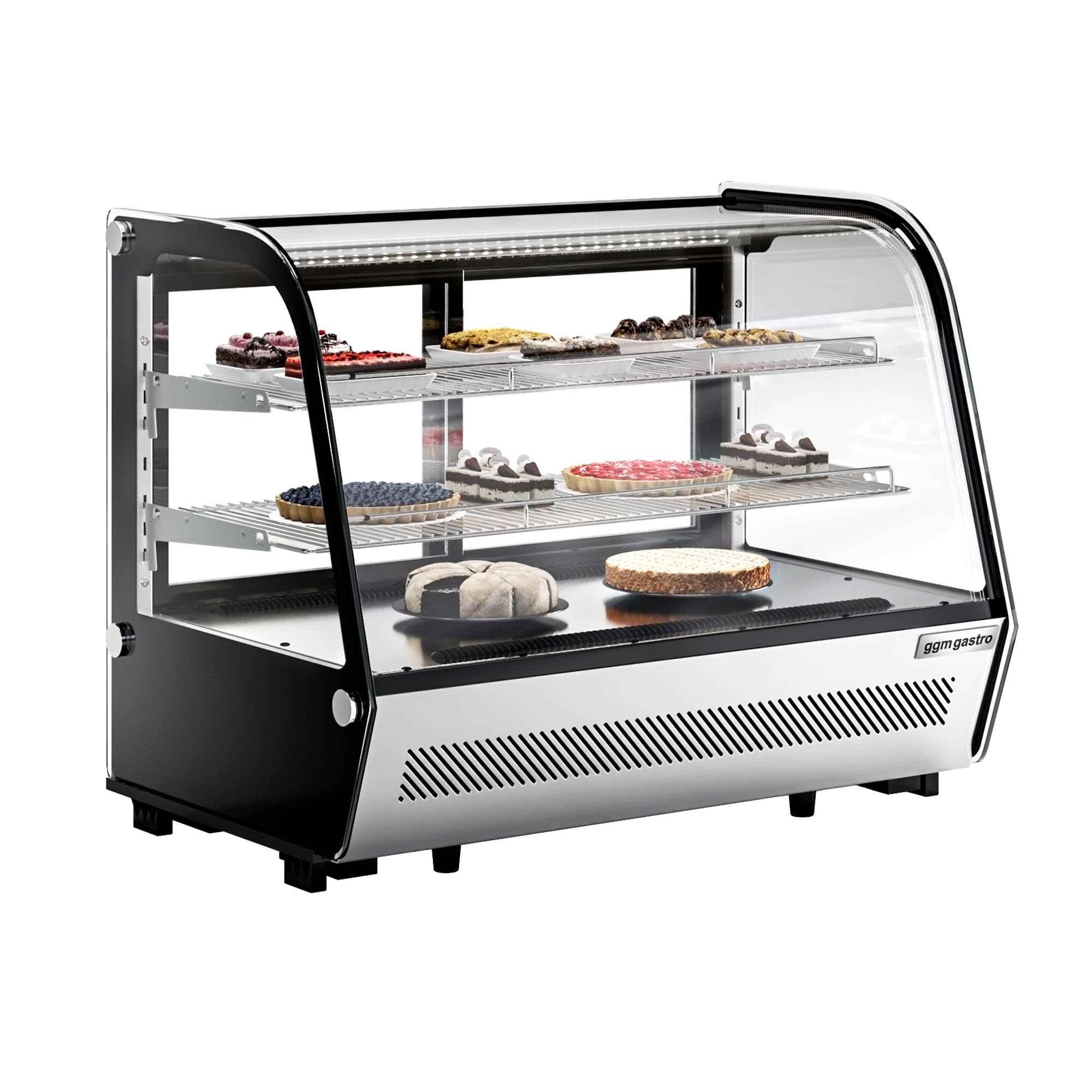 GGM Gastro Tisch-Kühlvitrine 160L 874mm
