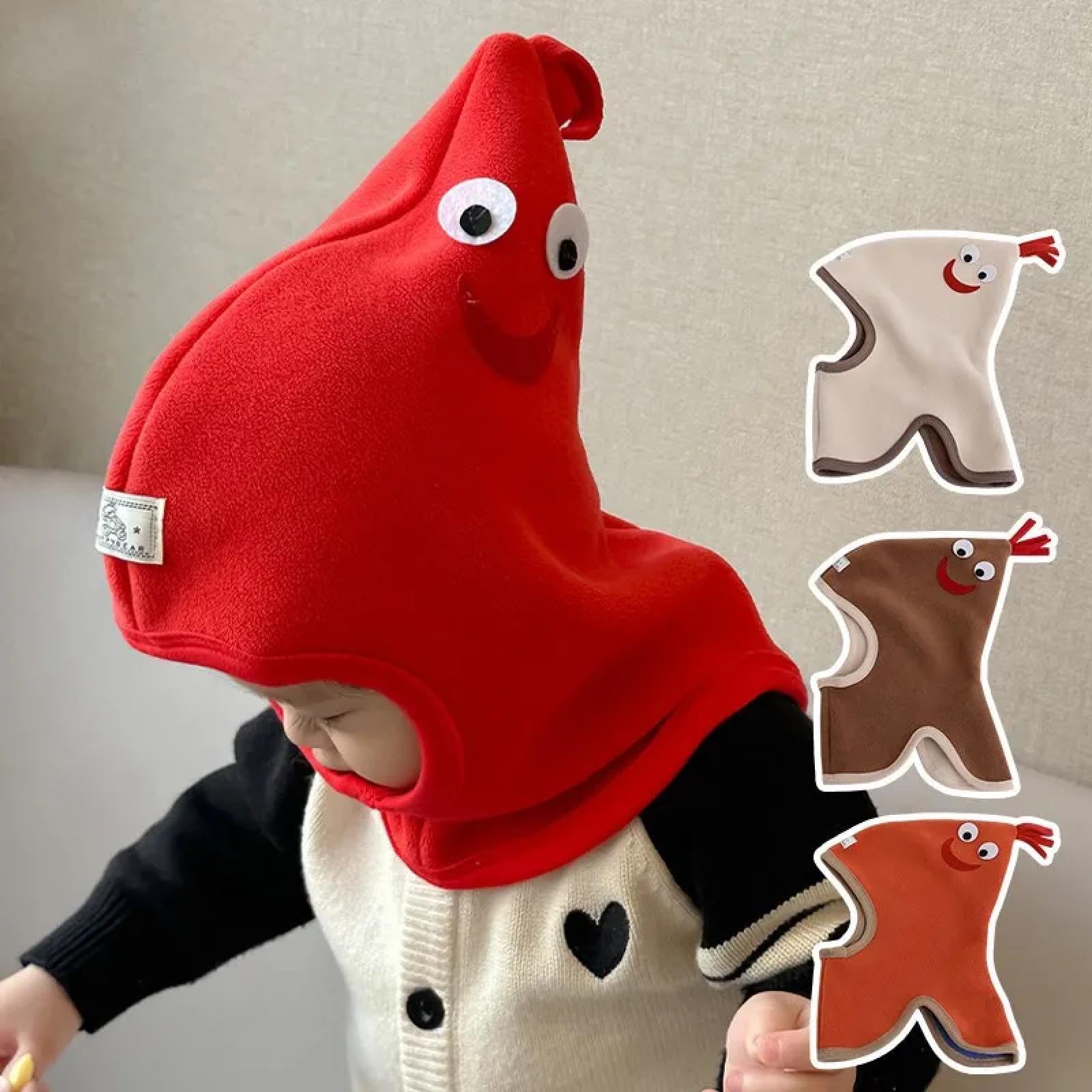 Casquettes Bonnets Chapeaux Bonnet Tricoté Bonnet Chapeau Automne Enfants Chapeau Écharpe Automne Hiver Bébé Chaud Bébé Protection Oreille Garçon Coq Casquette Extérieur Chaud