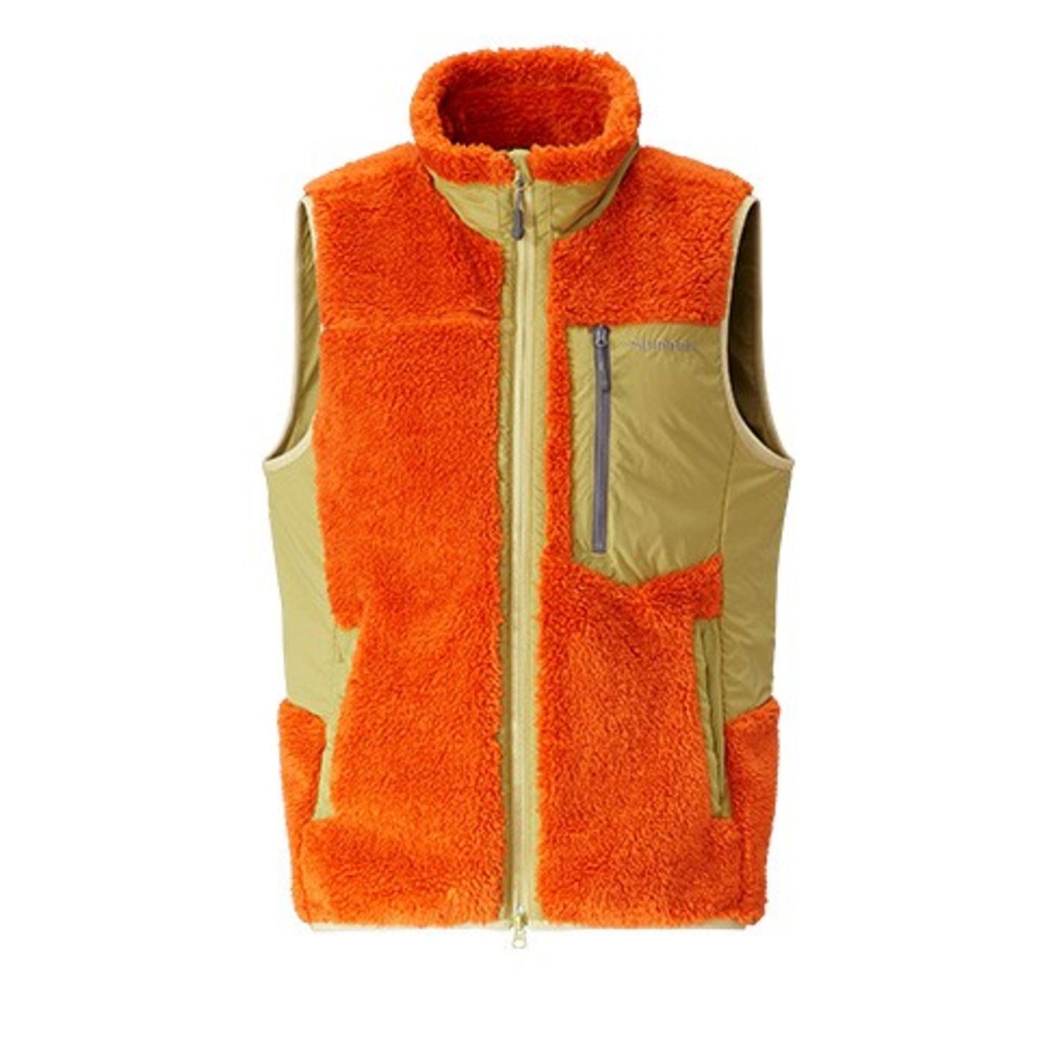 Amazon | シマノ(SHIMANO) フリースベスト JA-067P バーントレッド L