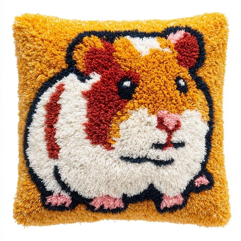 Axiangzik Animal Hamster Latch Hook Kits For Adults,