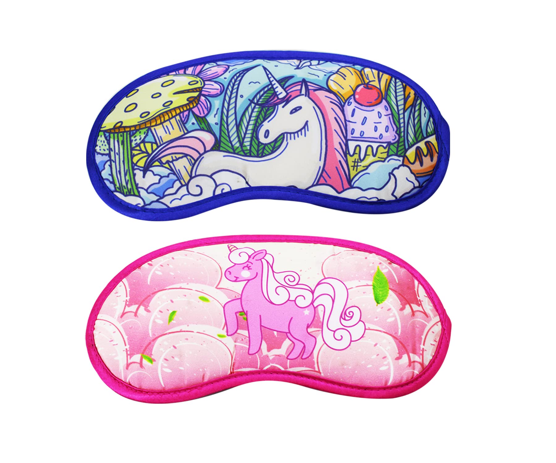 Asera Unicorn Theme Multicolor Sleeping Mask Cute Animal Eye Mask Unicorn Blindfold Eye Cover Travel Sleeping Mask Best for Boys Girl Kids (Set of 2) (B0BWDGCF4Z) Amazon Price History, Amazon Price Tracker