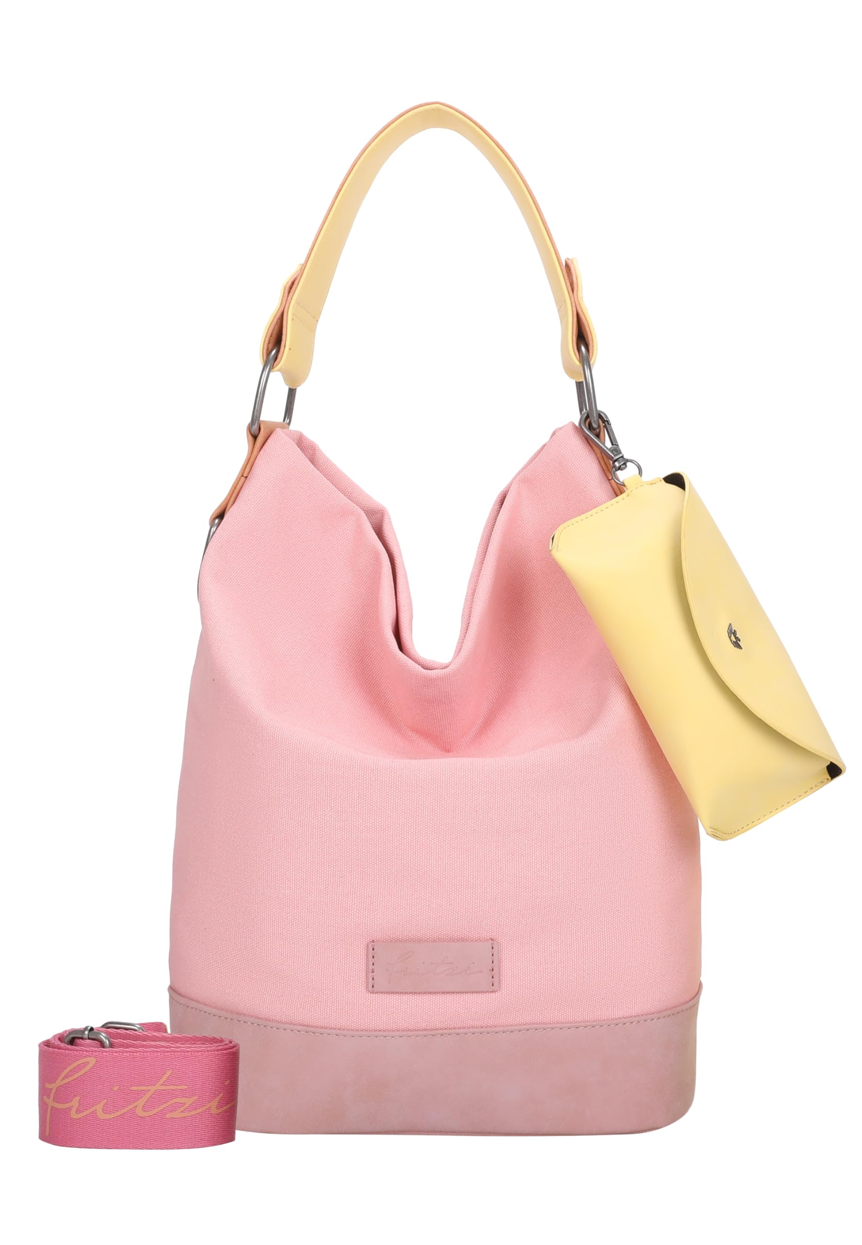 Fritzi aus Preussen Izzy07 Canvas 0464 Candy, Women’s Hobo bag, Candy,