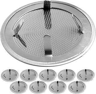 20pcs Stainless Steel Tea Mesh Strainers Compact Insert for Teapots