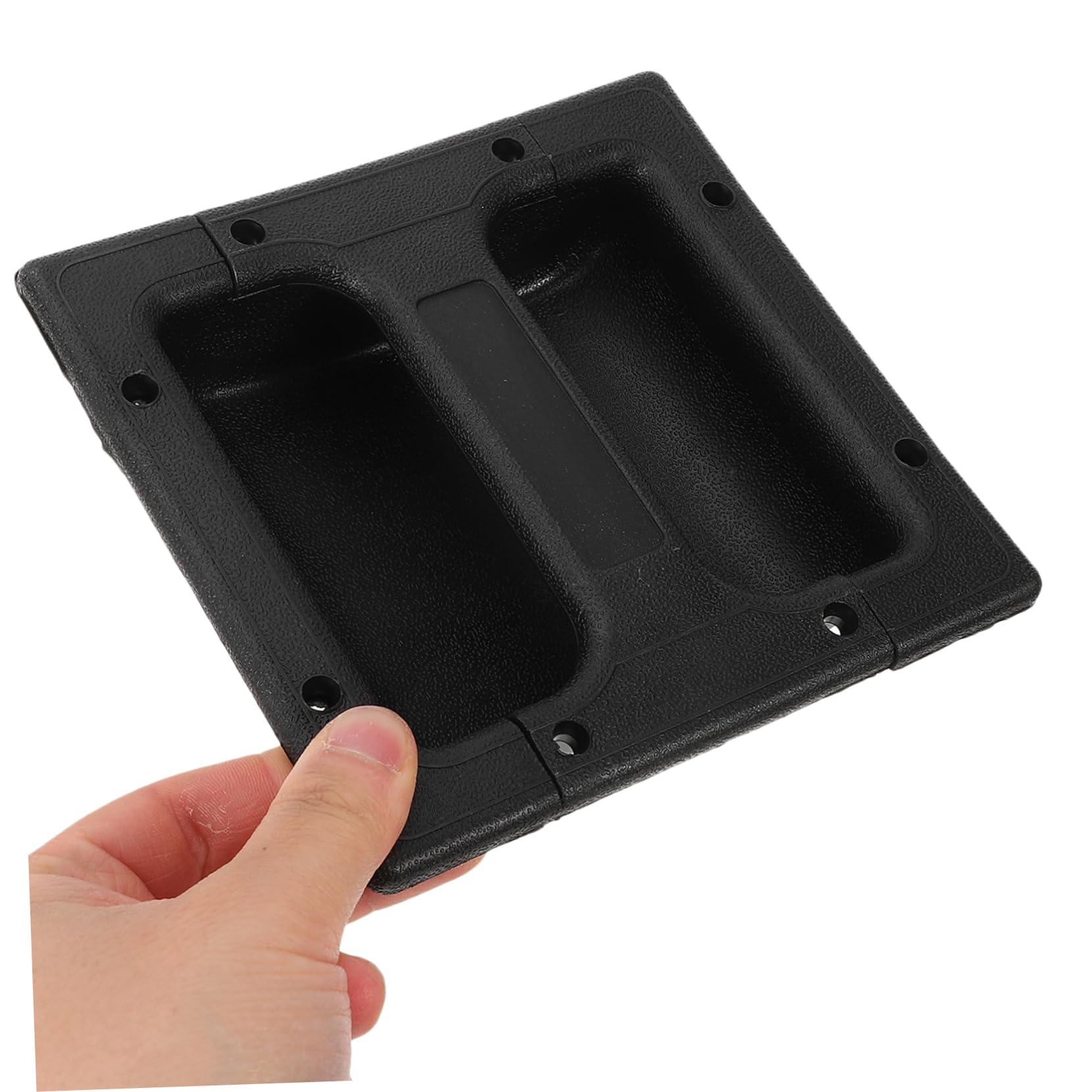 Holibanna 2pcs Durable Plastic Speaker Carry Handles Easy Install Speaker Grip for Amplifier Supplies Secure Mounting for Audio Cabinets and Doors