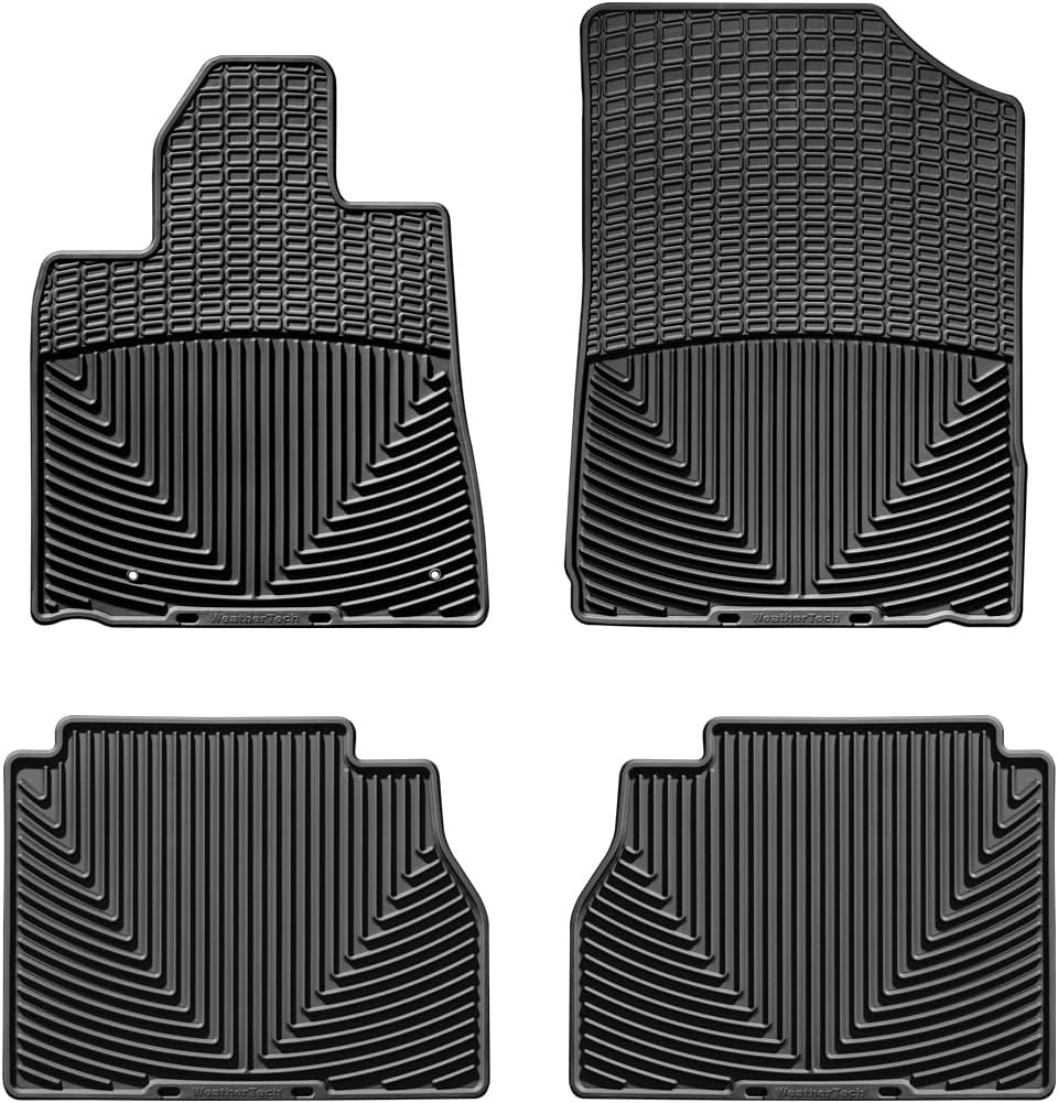 WeatherTech All-Weather Floor Mats for Toyota Sequoia 1st & 2nd Row (WTCB976140), Black