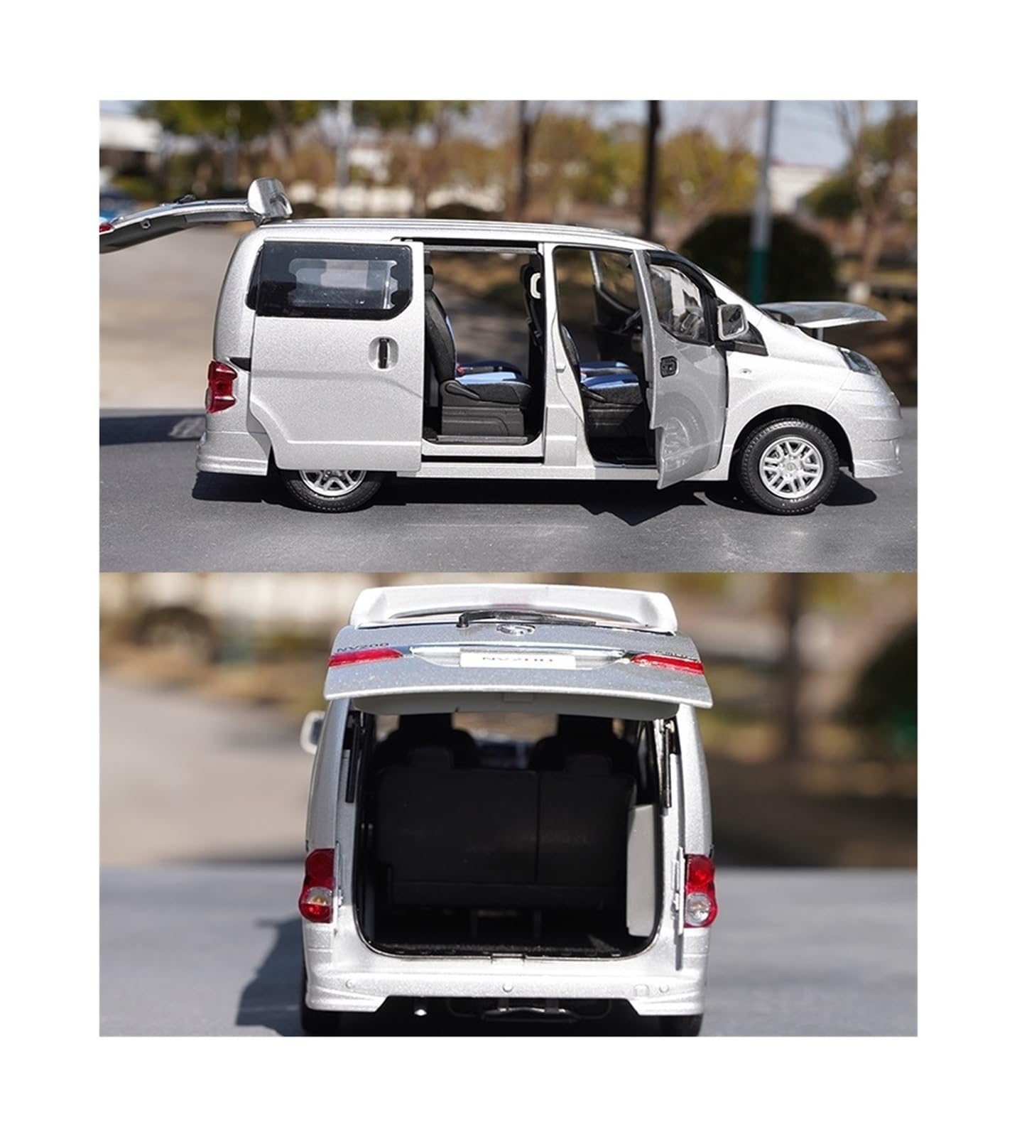 Amazon | ミニカーモデル 1:18スケール、日産NV200ビジネスMPVダイ