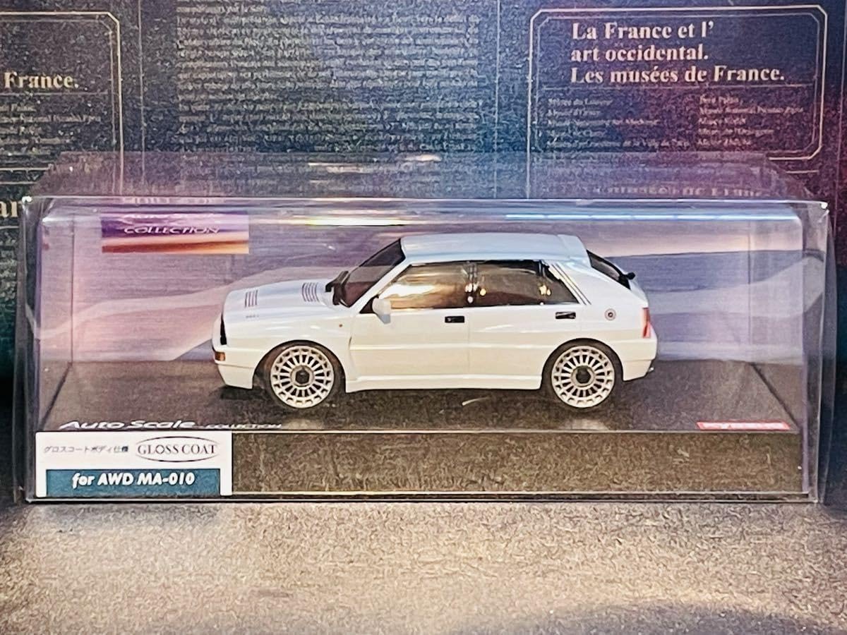 新品希少 グロスコート ランチア デルタ HFインテグラーレ  京商 ミニッツ 55cfeaade0963d6dff310958122e8a