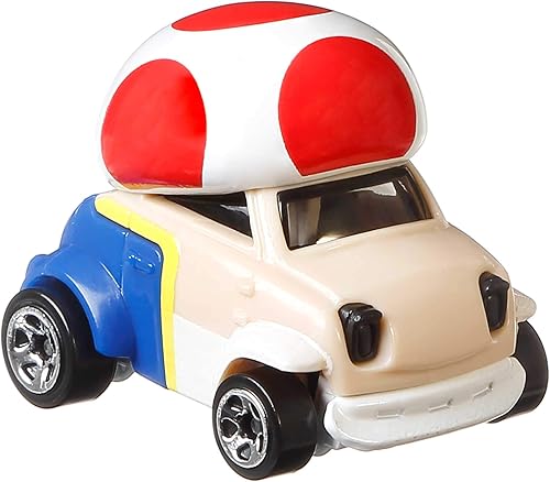 Hot Wheels Coche de personajes para juegos Super Mario 2020 Series-Sapo Vehículo (58)