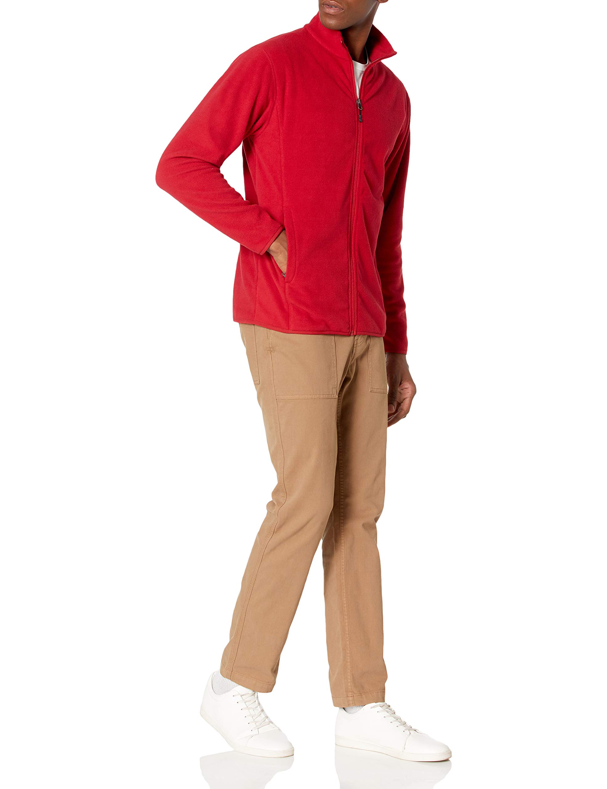 Amazon Essentials Giacca in Pile con Cerniera Intera (Disponibile in Taglie Big And Tall) Uomo