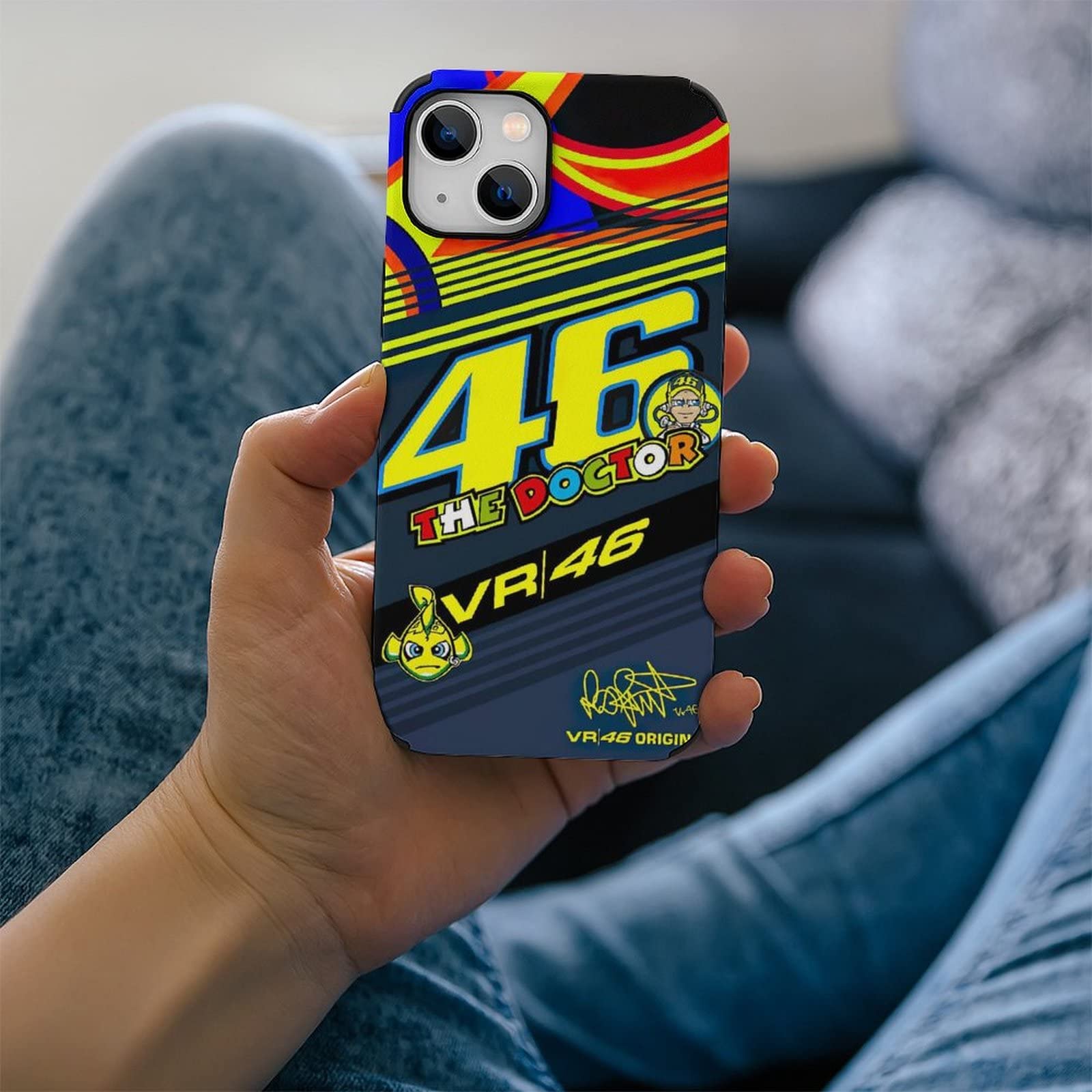 バレンティノ　VALENTINO iPhone 13pro ケース Amazon.co.jp: Valentino Rossi vr46 iPhone 13 Pro Case, Lightweight
