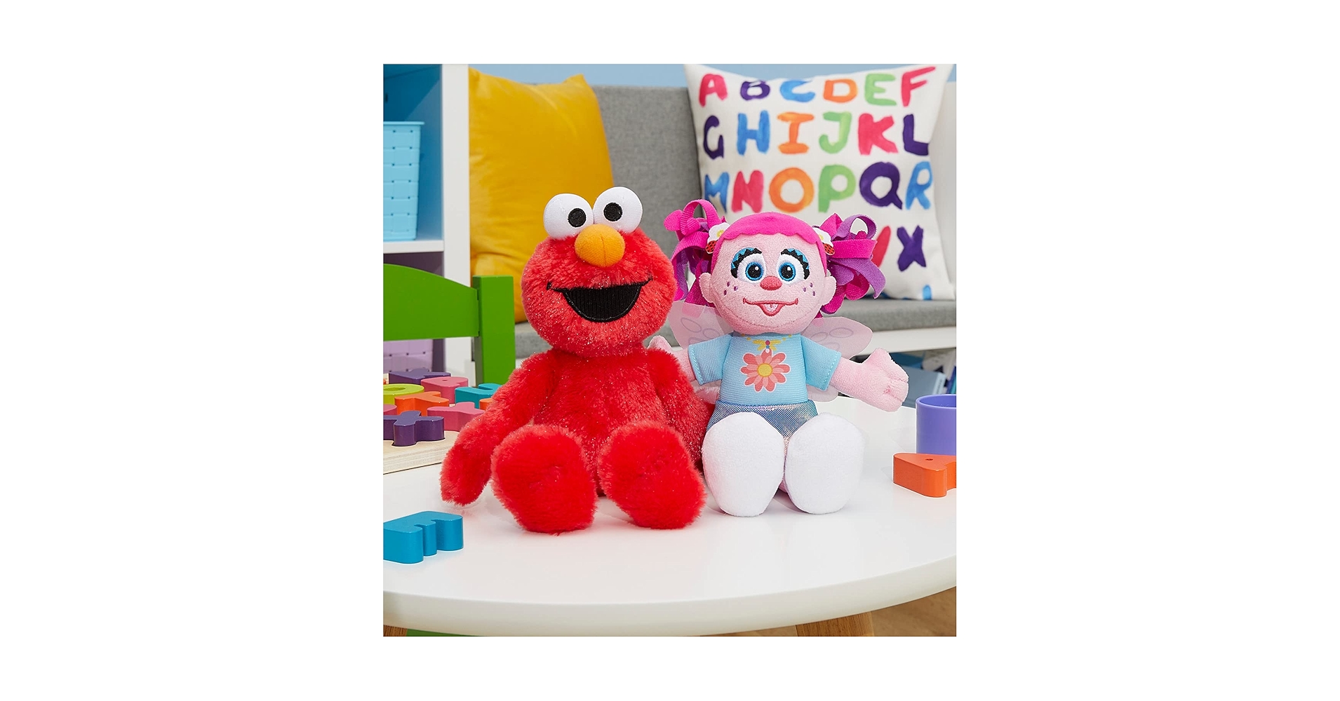 Amazon.com: Sesame Street Friends Elmo and Abby Cadabby 8