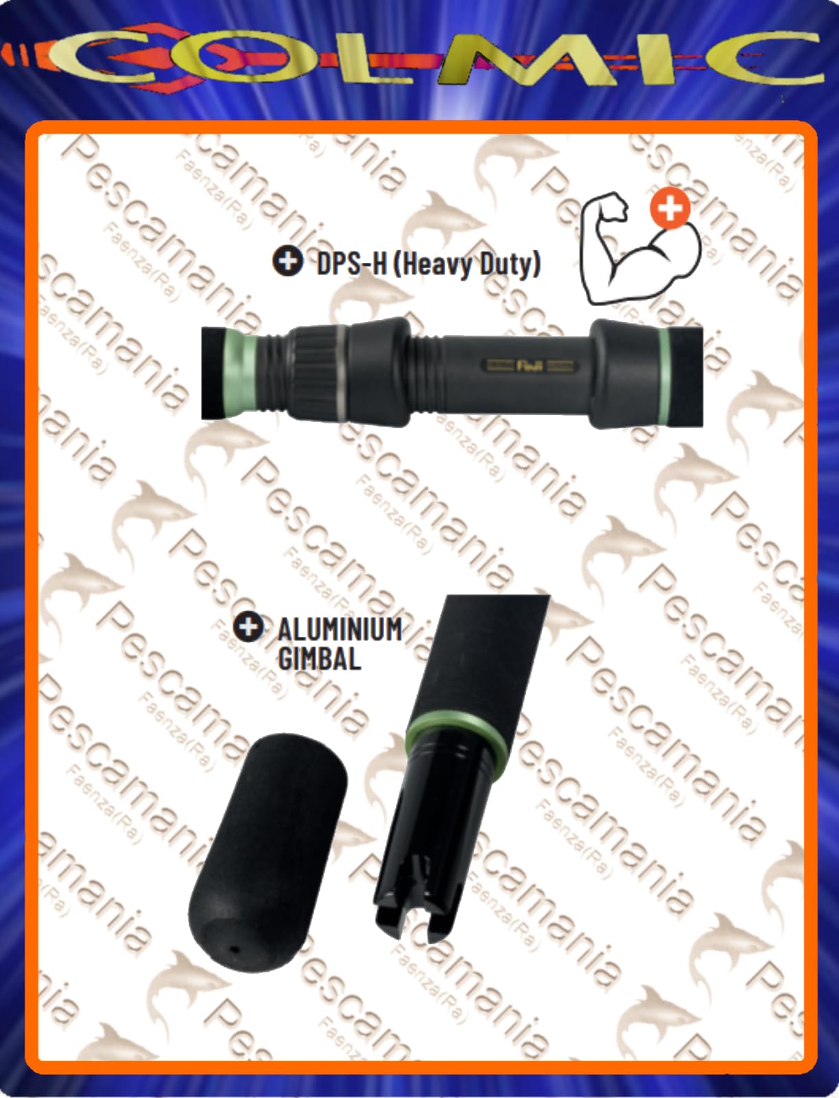 Colmic Canna da Pesca PRO Light Acid Game da Traina dalla Barca