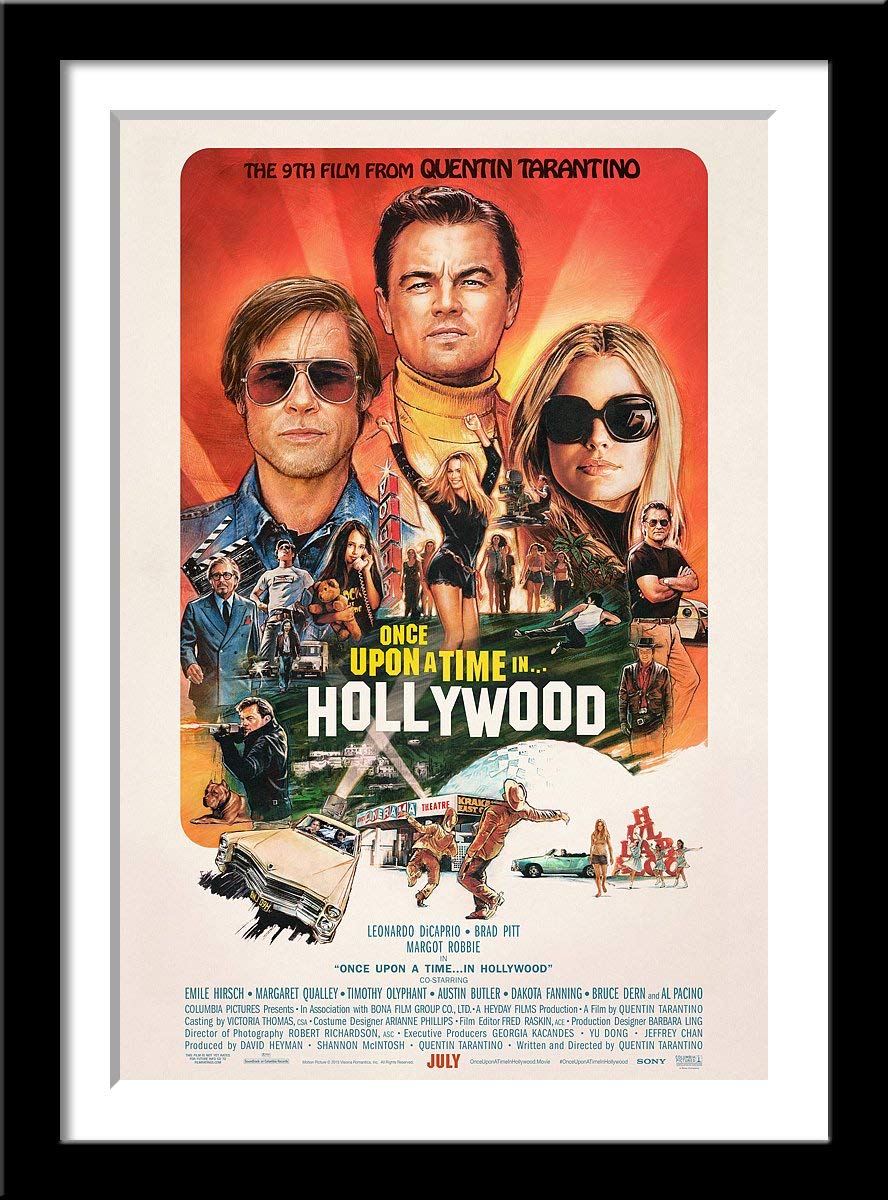 Tallenge - Once Upon a Time In Hollywood - Hollywood Movie Poster