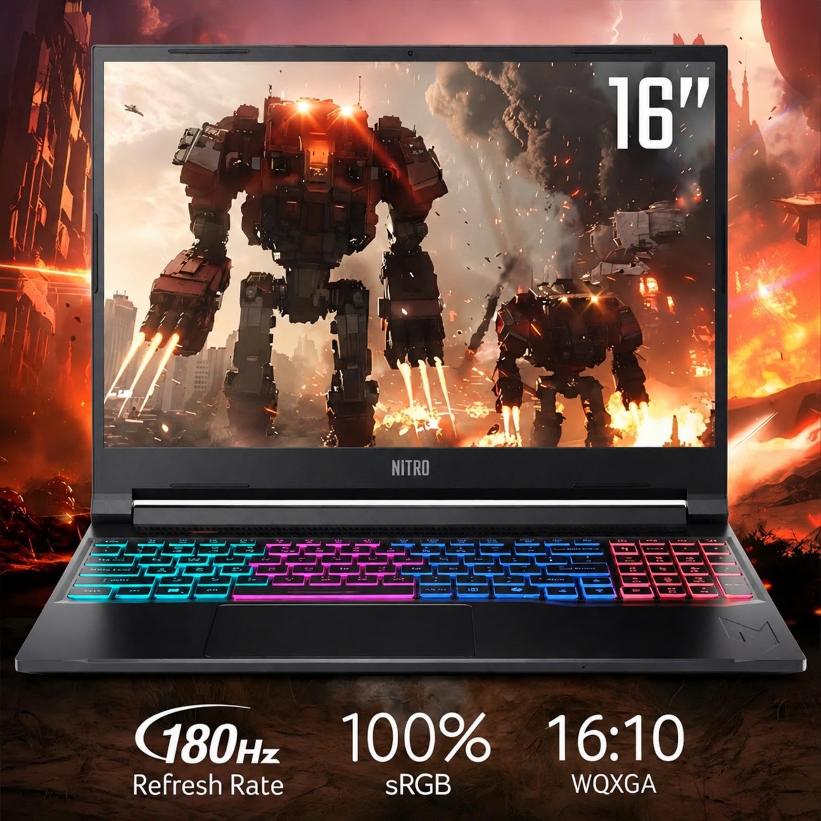Amazon.com: Acer Nitro V16 Gaming Laptop, 16