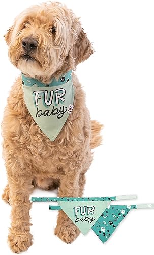 Miniatura 2 de LazyOne - Bandana reversible de algodón para todos los tamaños de perro (para bebé, S)