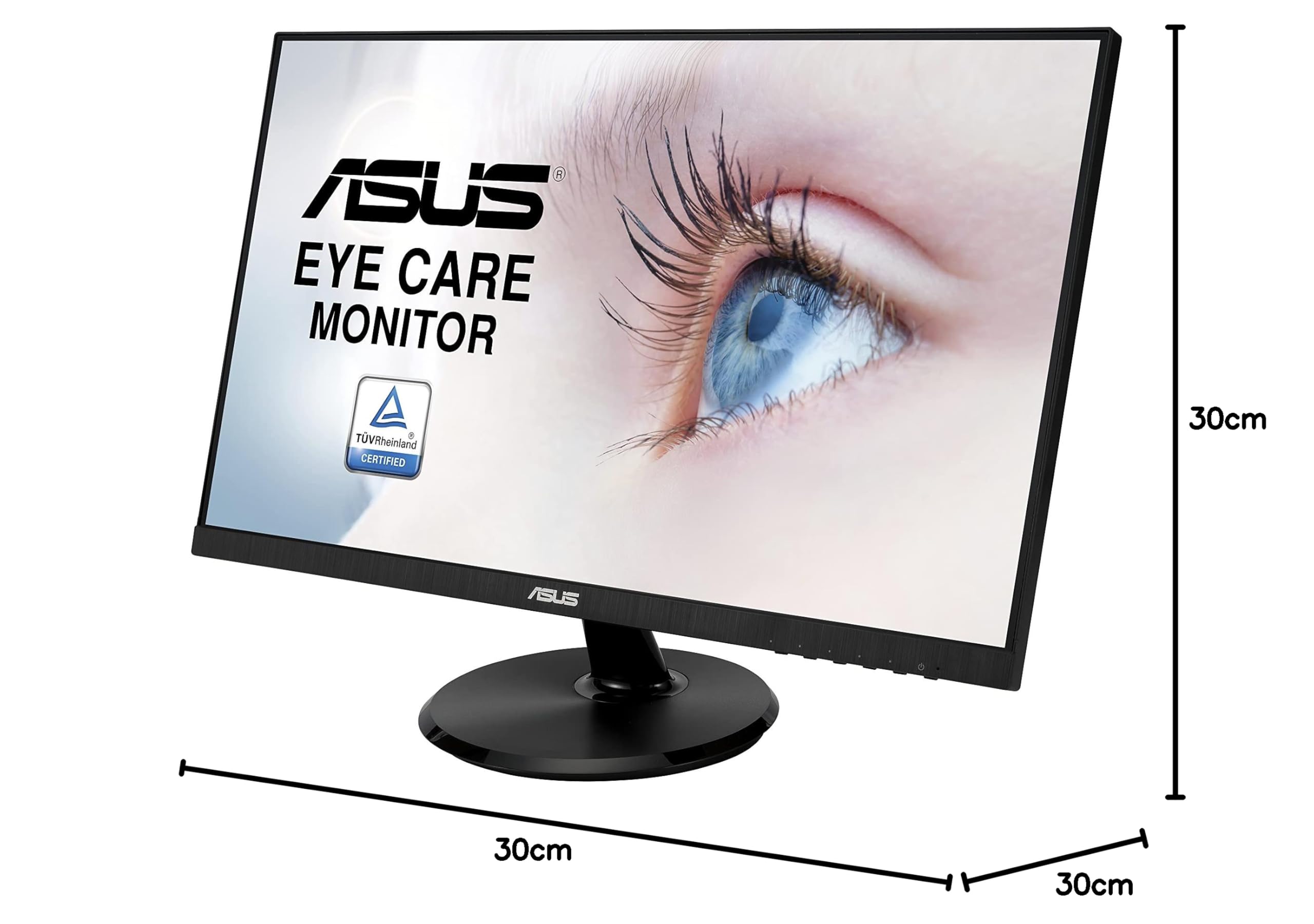 ASUS VA27DCP Eye Care Monitor â€“ 27 inch, Full HD, IPS, Frameless
