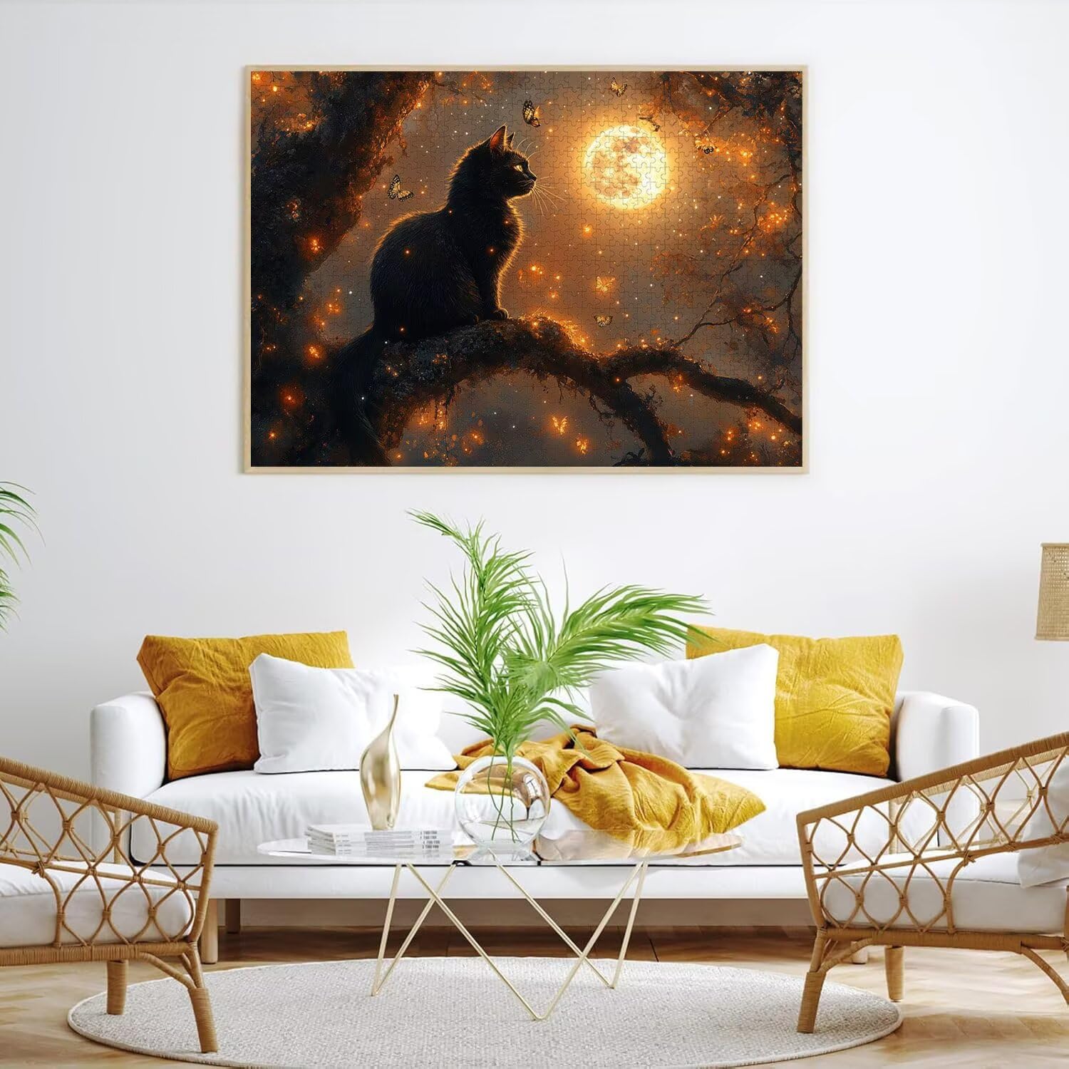 Puzzle dla dorosłych 2000, Moon Cat, 99x70cm, n-852