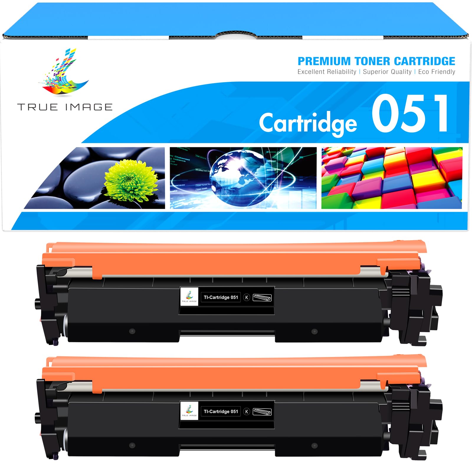 Amazon.com: 051 Toner Cartridge MF264DW Toner 2-Pack