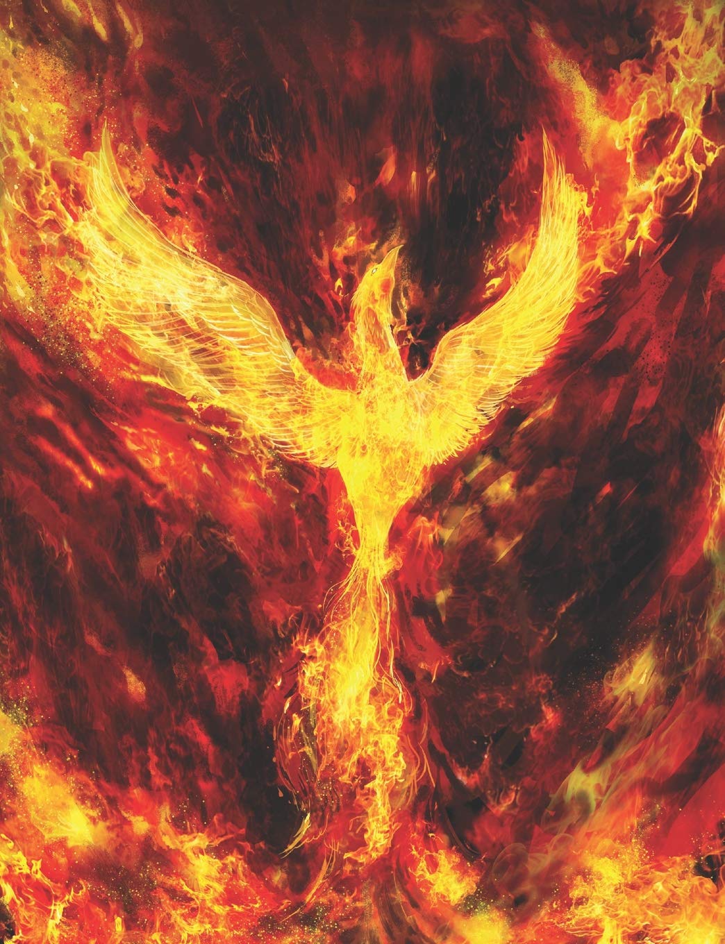 Composition Notebook - Phoenix Rising: College Ruled Lined Paper 150 pages