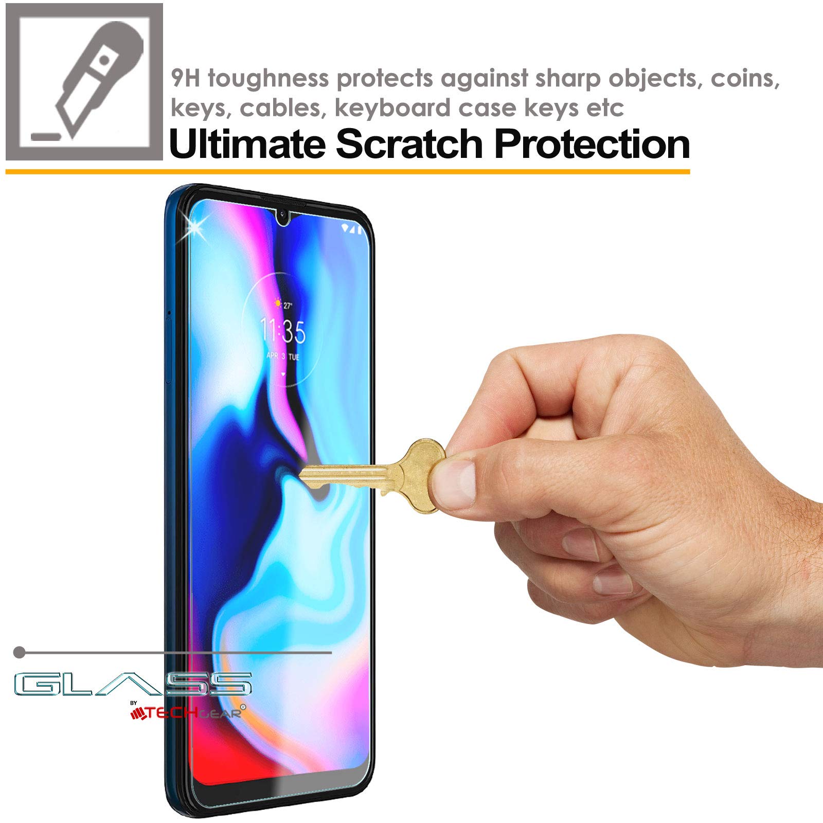 Tempered Glass Screen Protector For Motorola Moto G10 G20 G30 G50 G60 Series - HD 9H