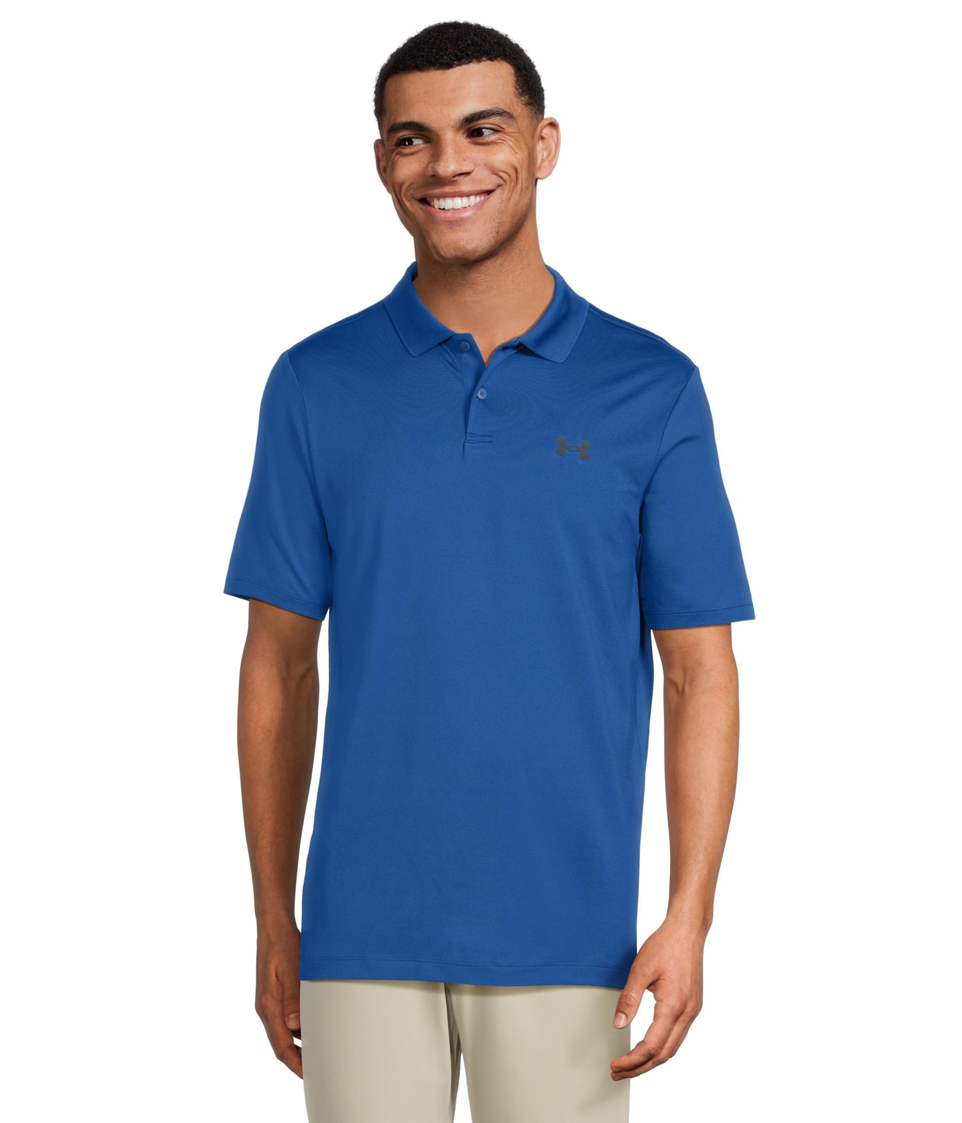 Under Armour Performance 3.0 Polo Tech Blue taille M homme - 5