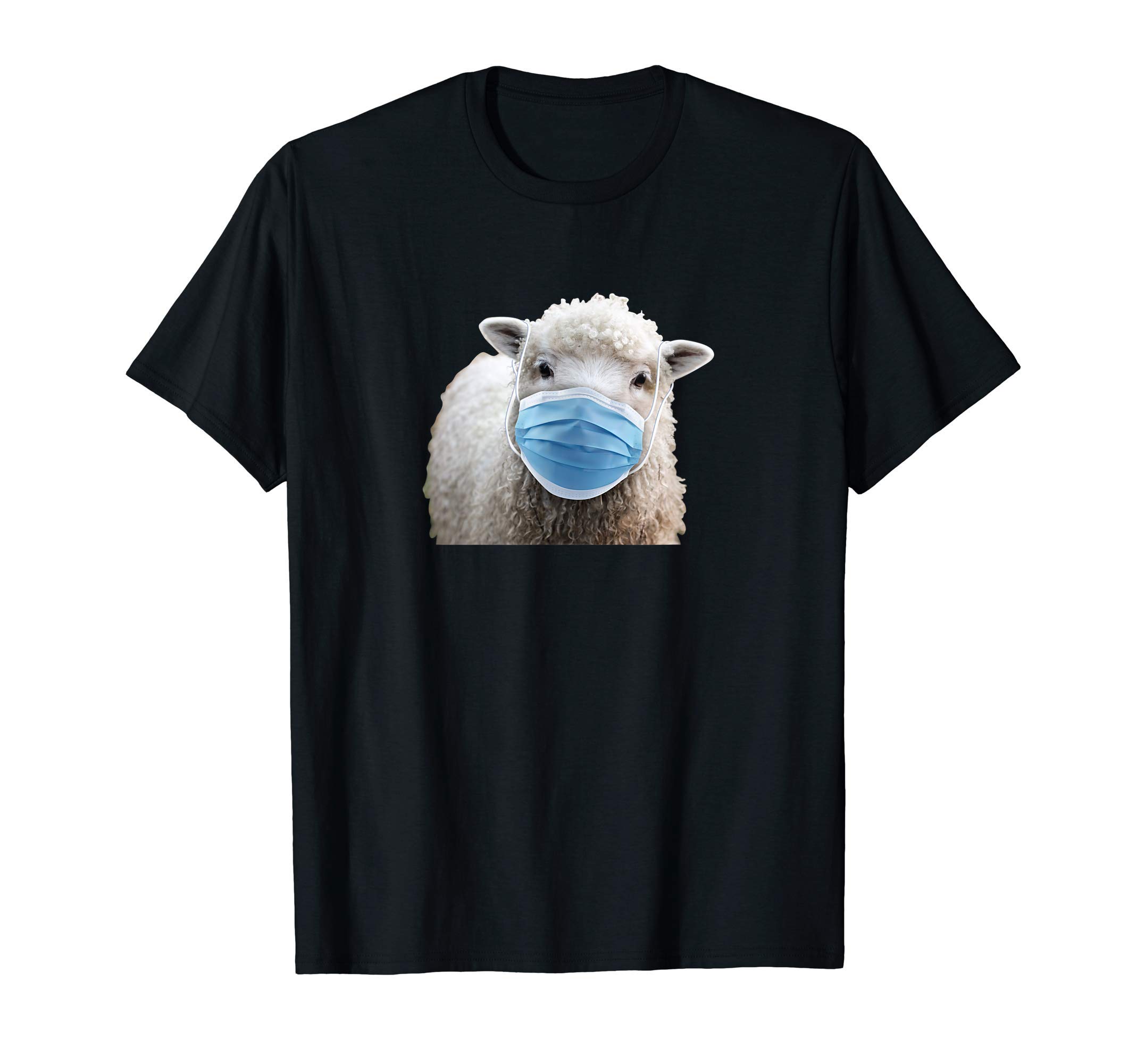 Libertäre GeschenkeSheep with Mask Anti-Mask T-ShirtOEKO-TEX STANDARD 100