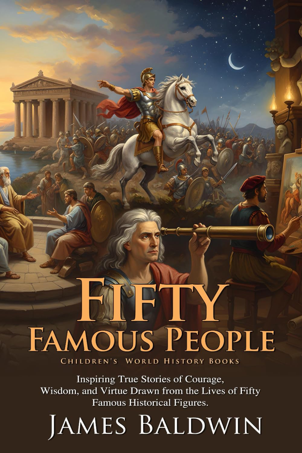 Fifty Famous People: History's Most Influential Figures: A Collection of Historical Heroes - Fully Illustrated Edition with Author Biography