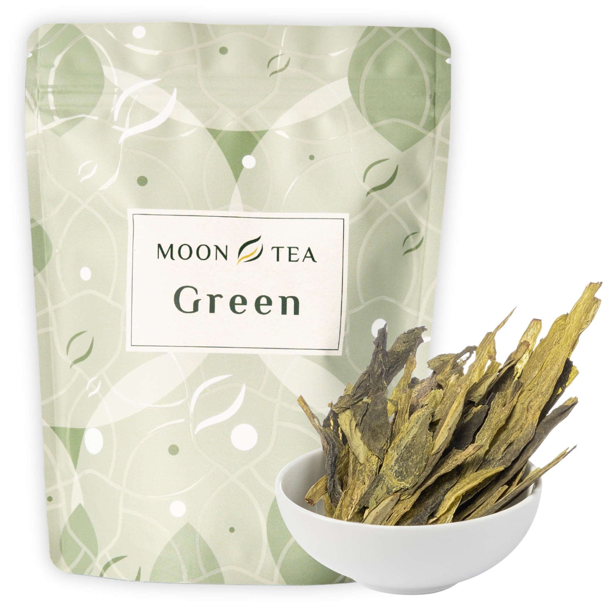 MoonTea | Té Verde Taiping Houkui - Té Verde en Hojas Sueltas Chino de Calidad - Infusión para el Bienestar (100 gr)