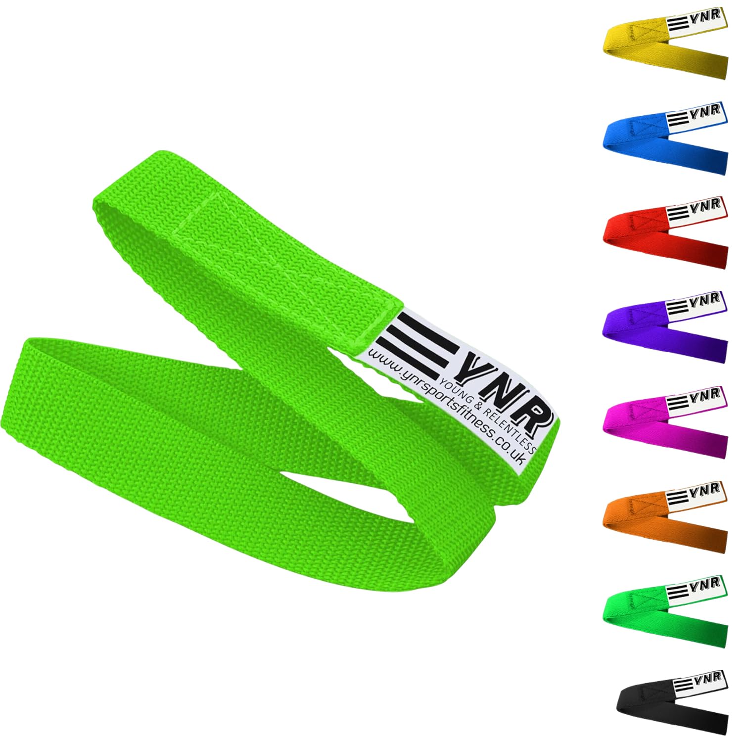 YNR Figure 8 Lifting Straps - Gymnastic Bar Loops, Palm Protection Guards, Deadlift & Weight Lifting Straps, Hand Wrist Strap for Weight Lift โ image 1