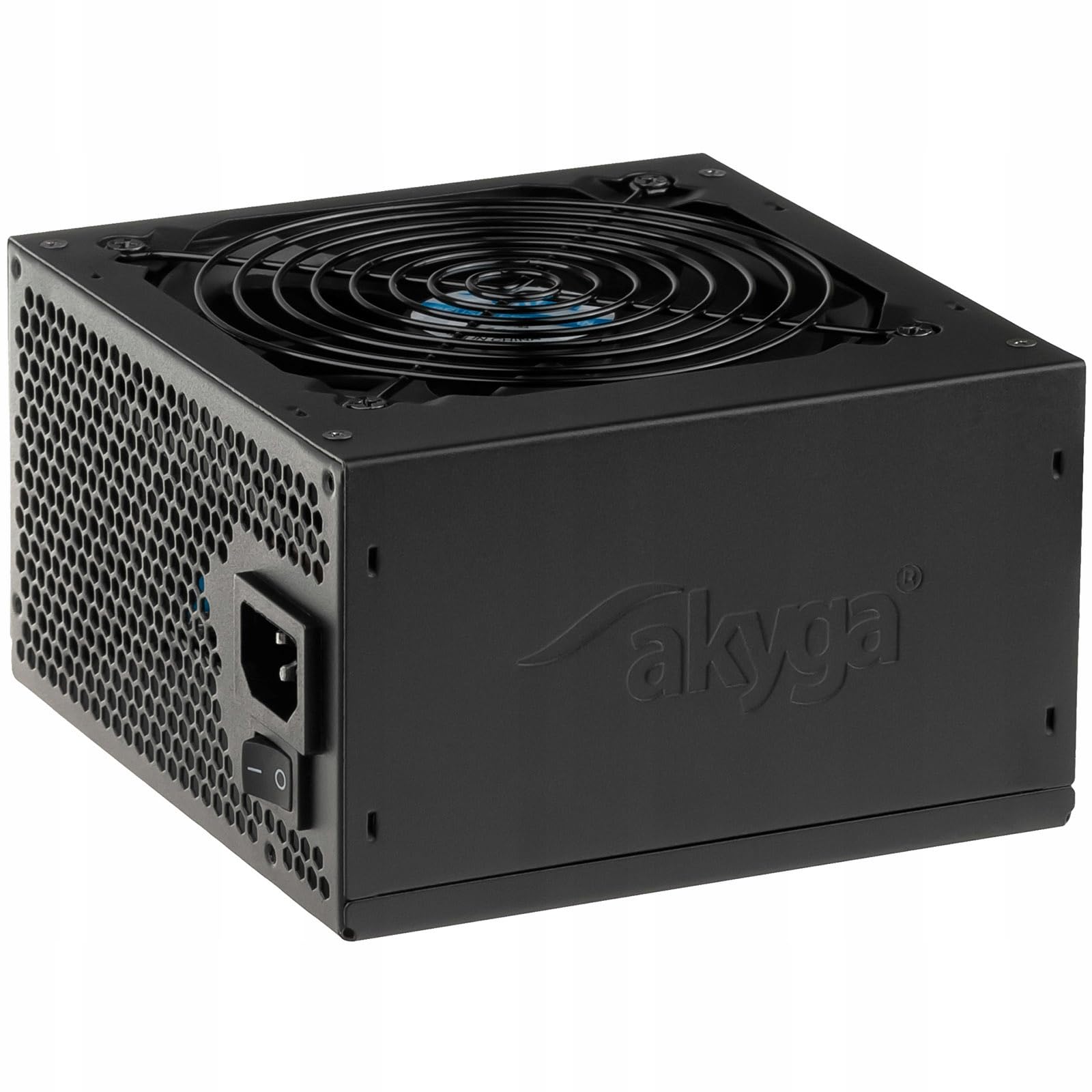 Akyga AK-U4-600 ATX - Fuente de alimentación (600 W, 80+, APFC P8, PCI-E, 6 Pines, 6 + 2 Pines, 6 SATA)