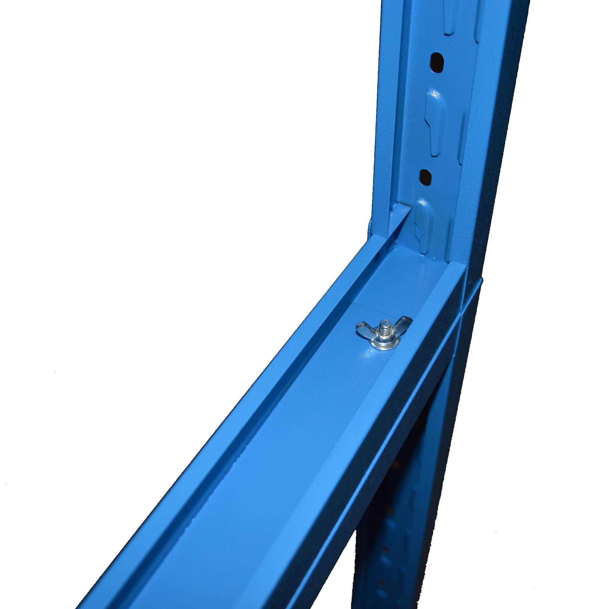 Profi Steckregal 204 cm Hoch (Hauptregal - Tiefe 60 cm - Breite 120 cm)