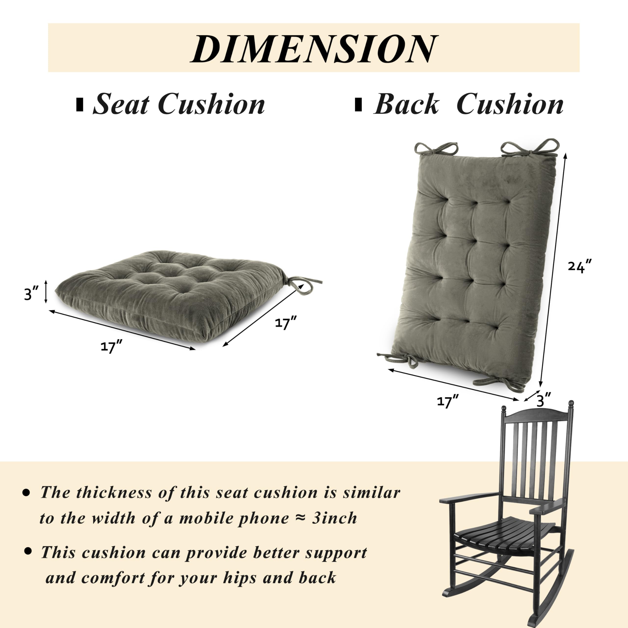 Qosy chaise à bascule d'extérieur sable