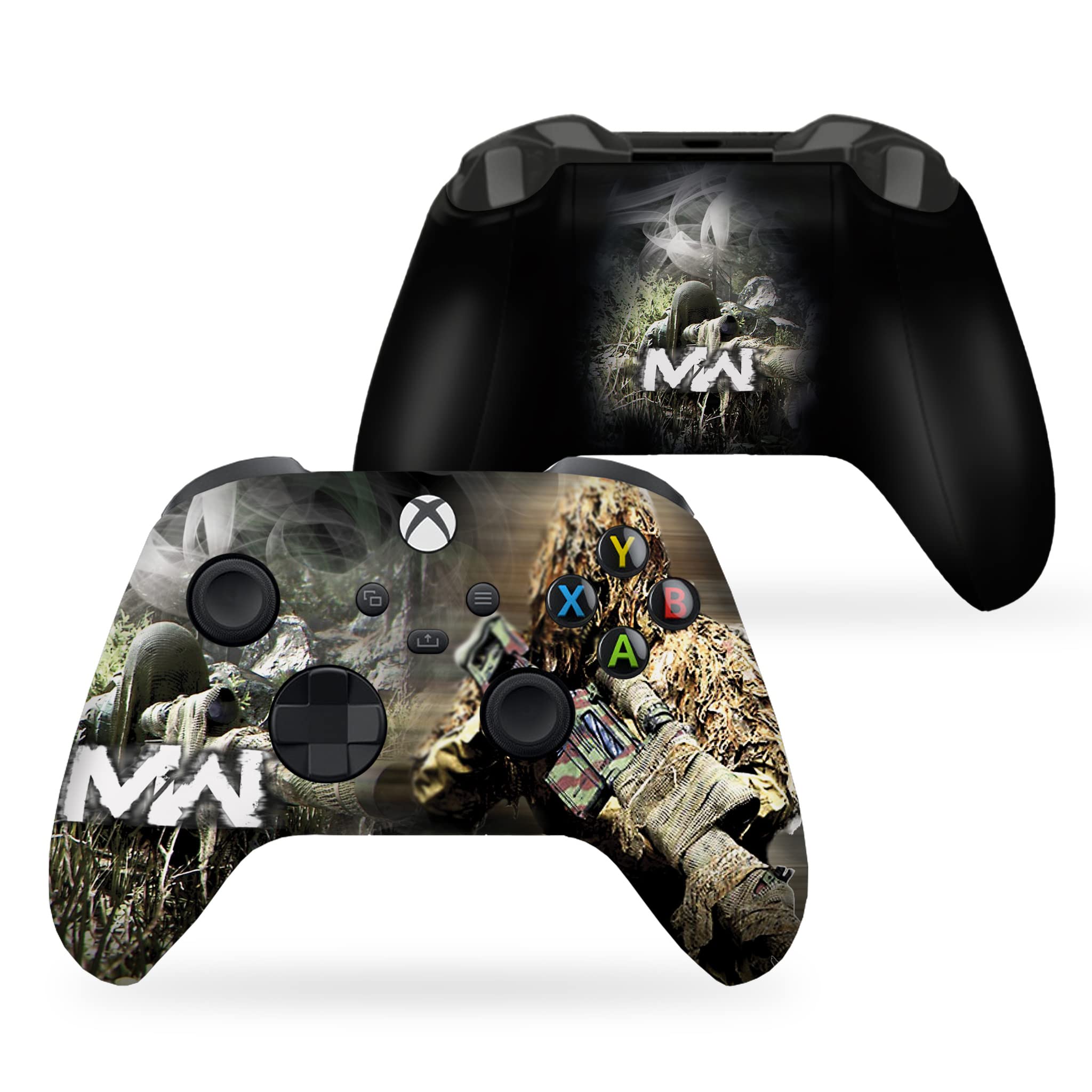 DreamController C-O-D Moderrn Warfare Custom X-box Controller inalámbrico compatible con X-box One/X-box Series X/S Orgullosamente personalizado en Estados Unidos con impresión hidrófuga permanente