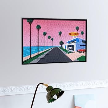 ジグソーパズル　300ピース8個　500ピース1個 Amazon.co.jp: パズル 永井博イラスト作品 (2) ジグソーパズル