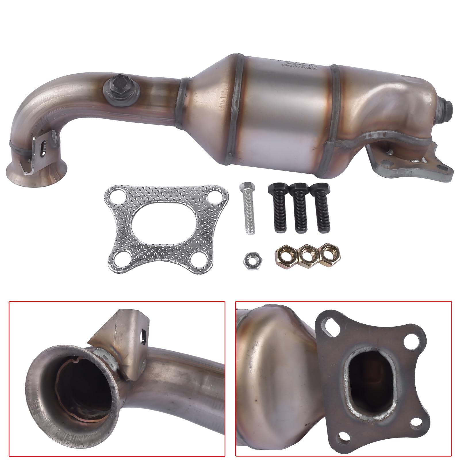 Catalizador Reemplazo para 108 208 308 C1 C3 C4 DS3 1.0 1.2 VTi 2012-2023
