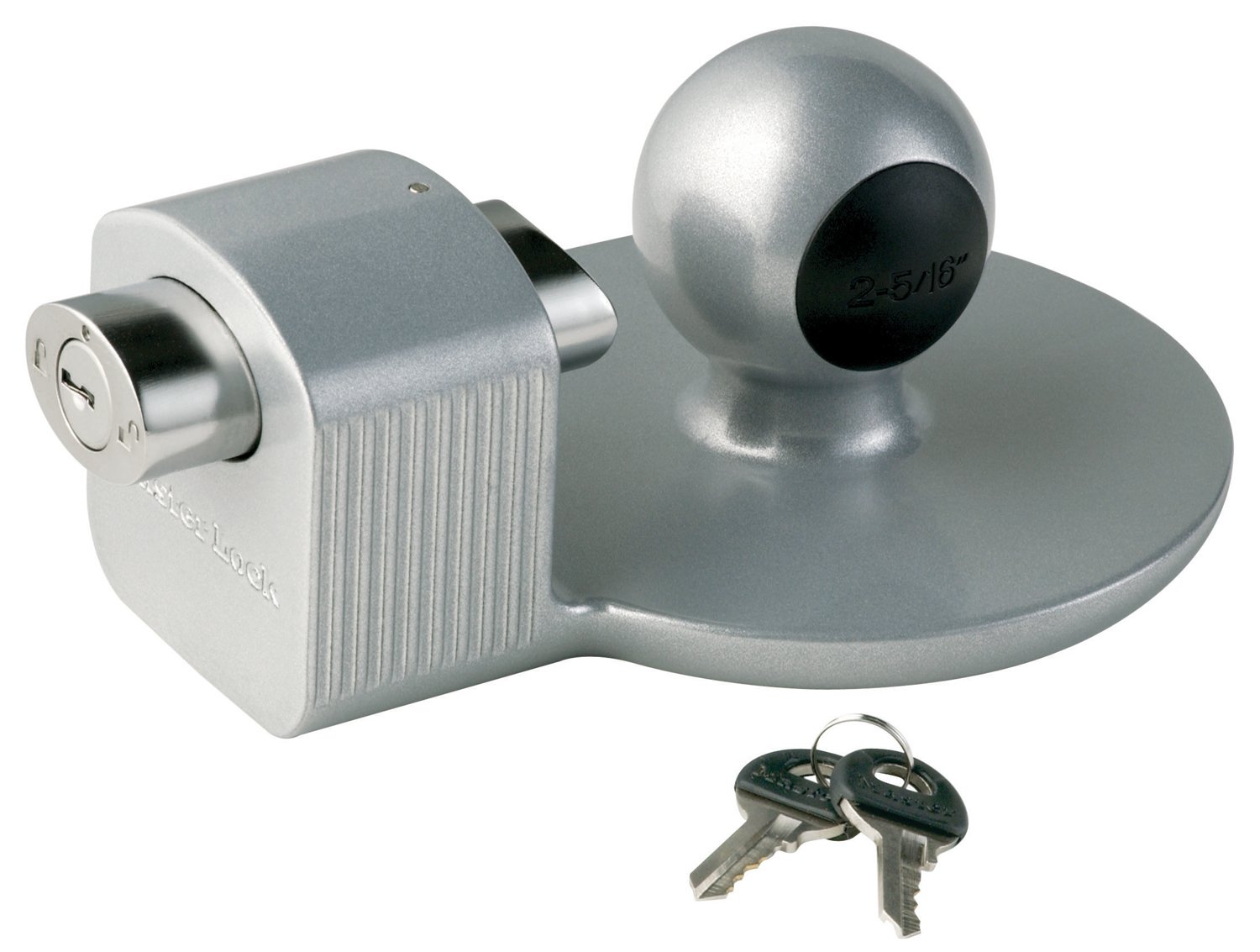 Cerradura para remolque Master Lock 378dat compatible con acopladores de 2-5/16"